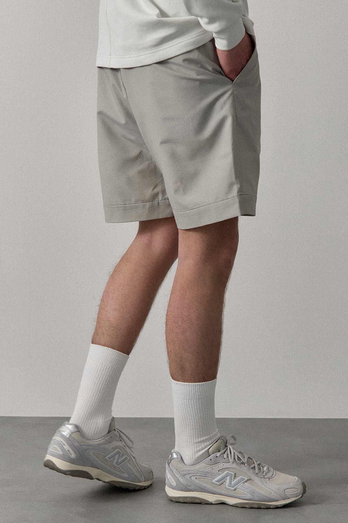 AIR-DOT SHORTS - Beige