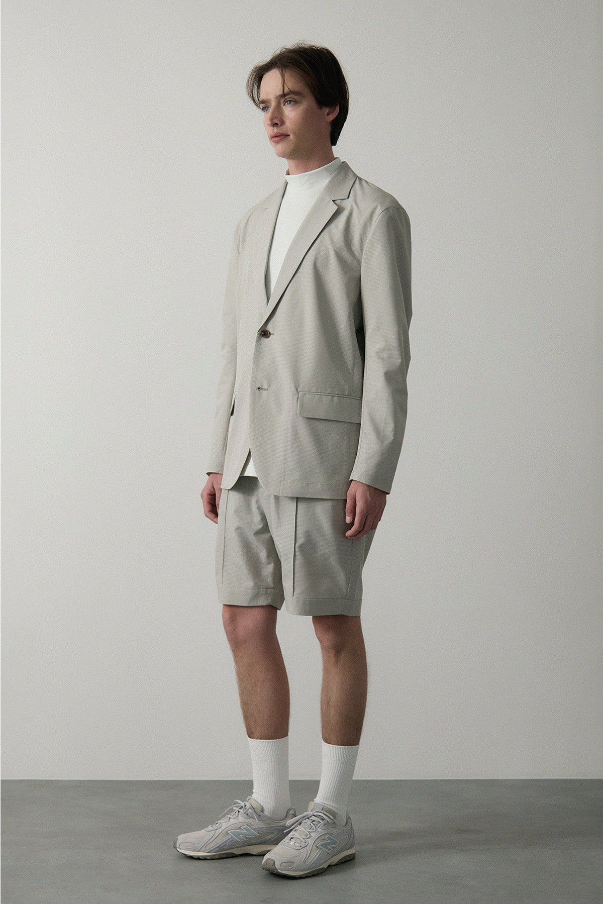 AIR-DOT TAILORED JACKET - Beige