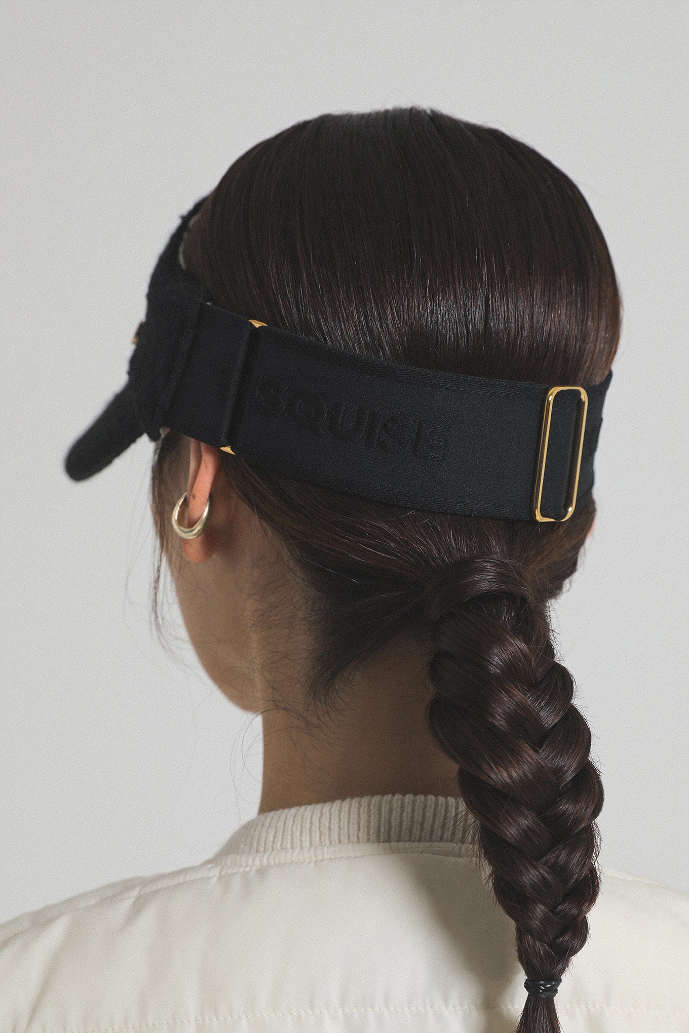 TWEED CURVE VISOR - Black