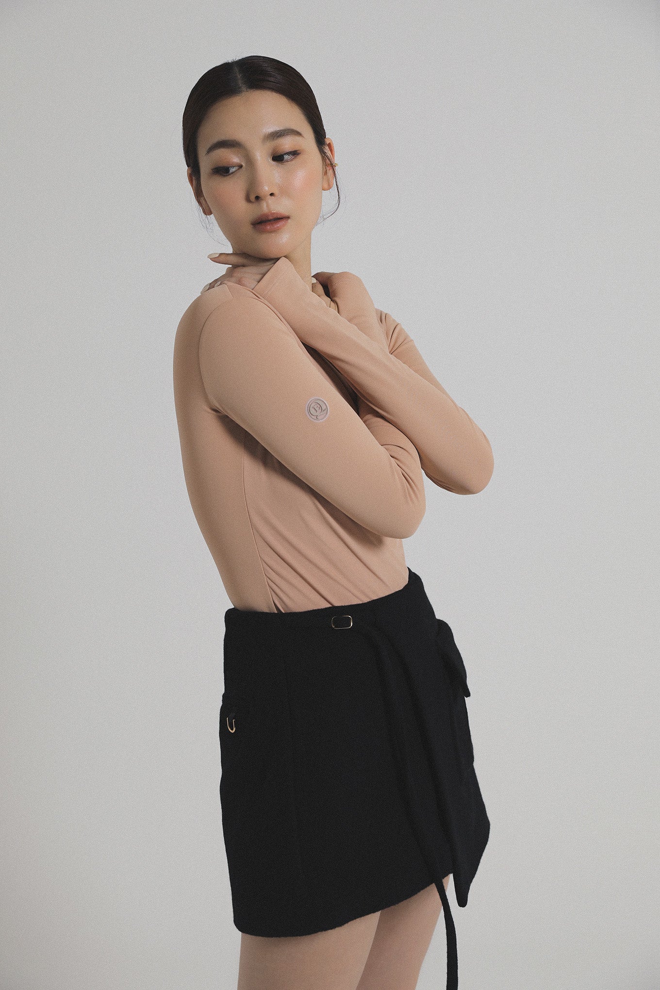 WAVE MOOD BODYSUIT- Vintage Pink