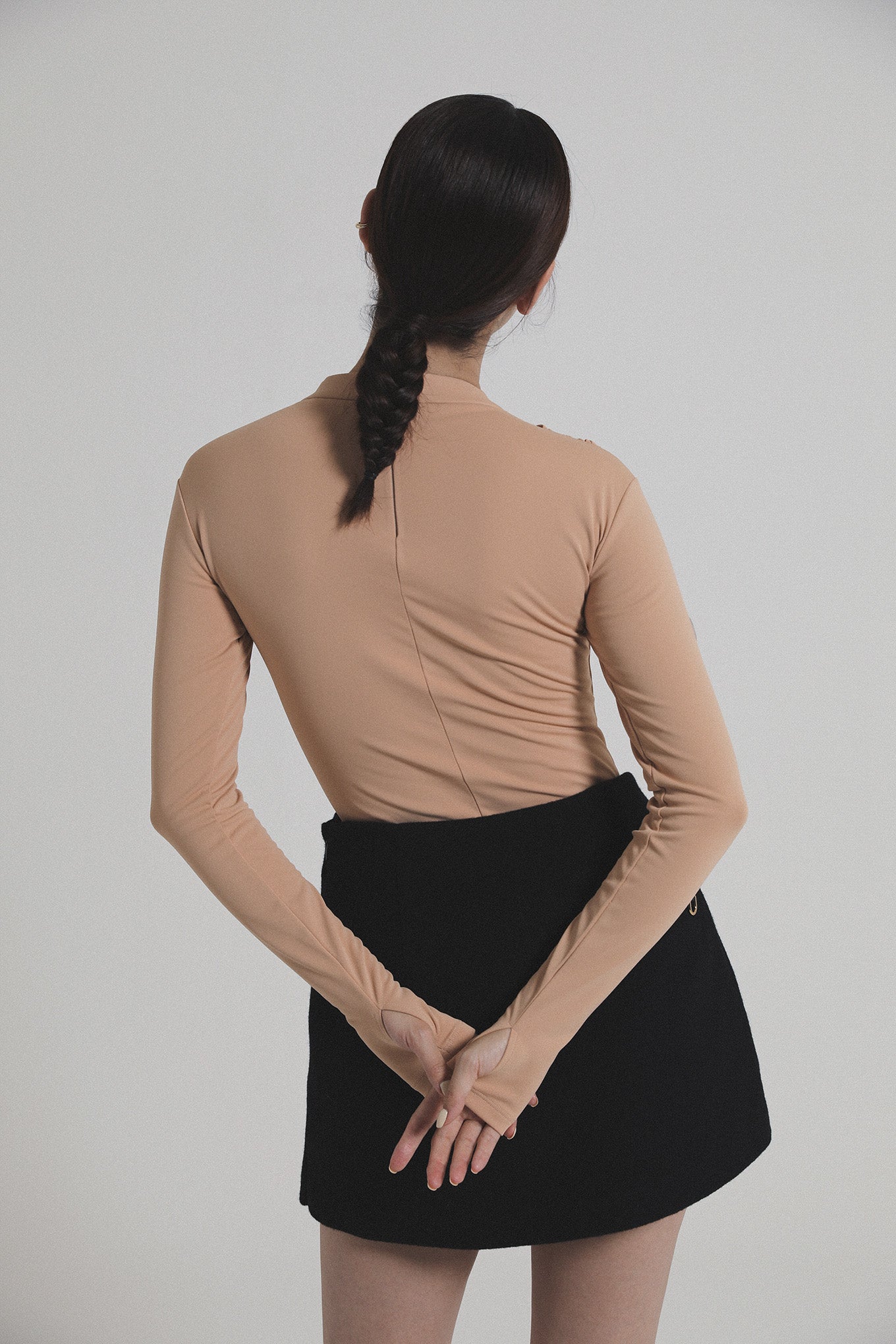 WAVE MOOD BODYSUIT- Vintage Pink