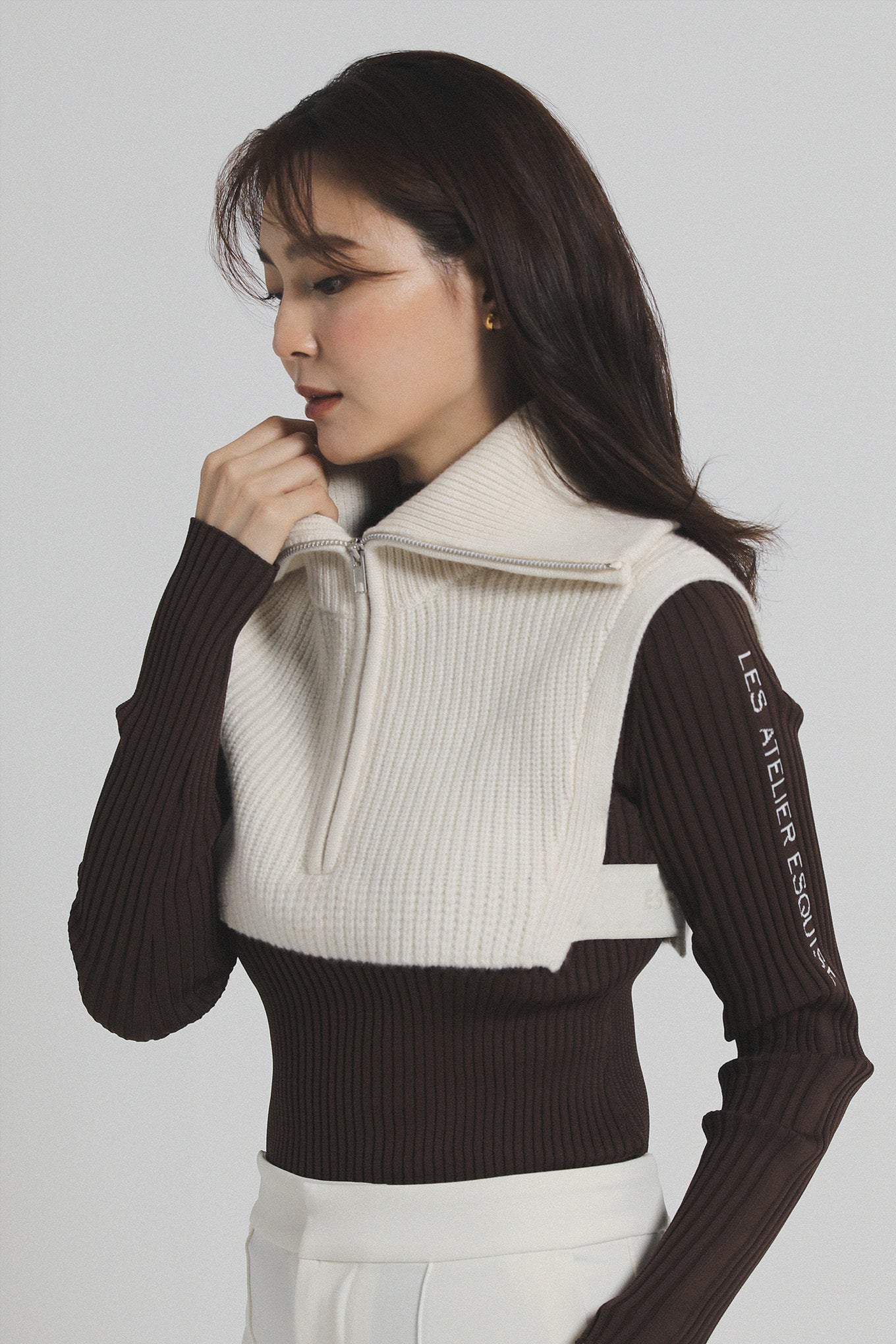 RWS Merino Wool Vest - Cream