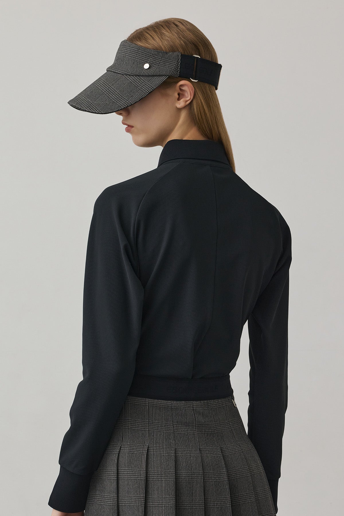 PEARLKNIT CUFFS POLO - Black