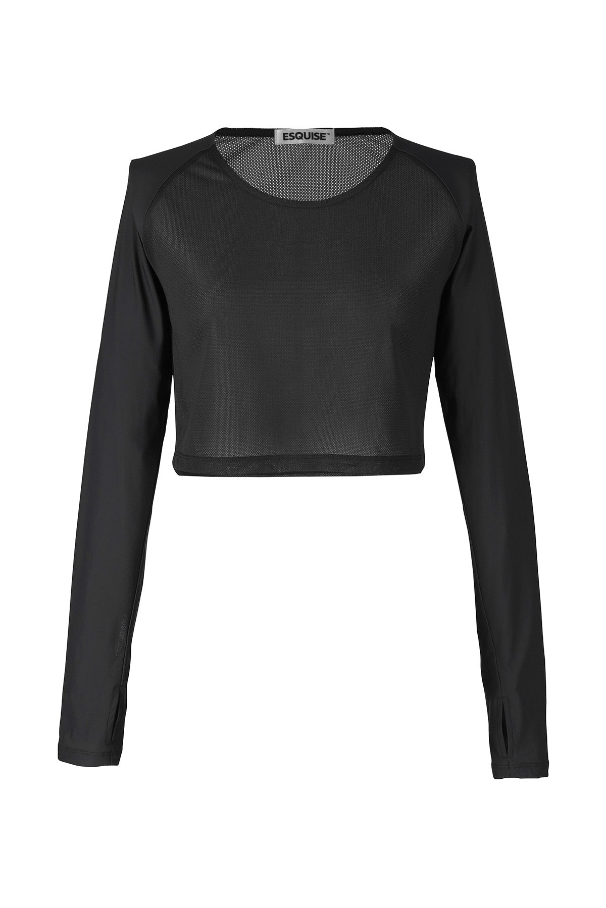 UV-CUT SHEER INNER - Black