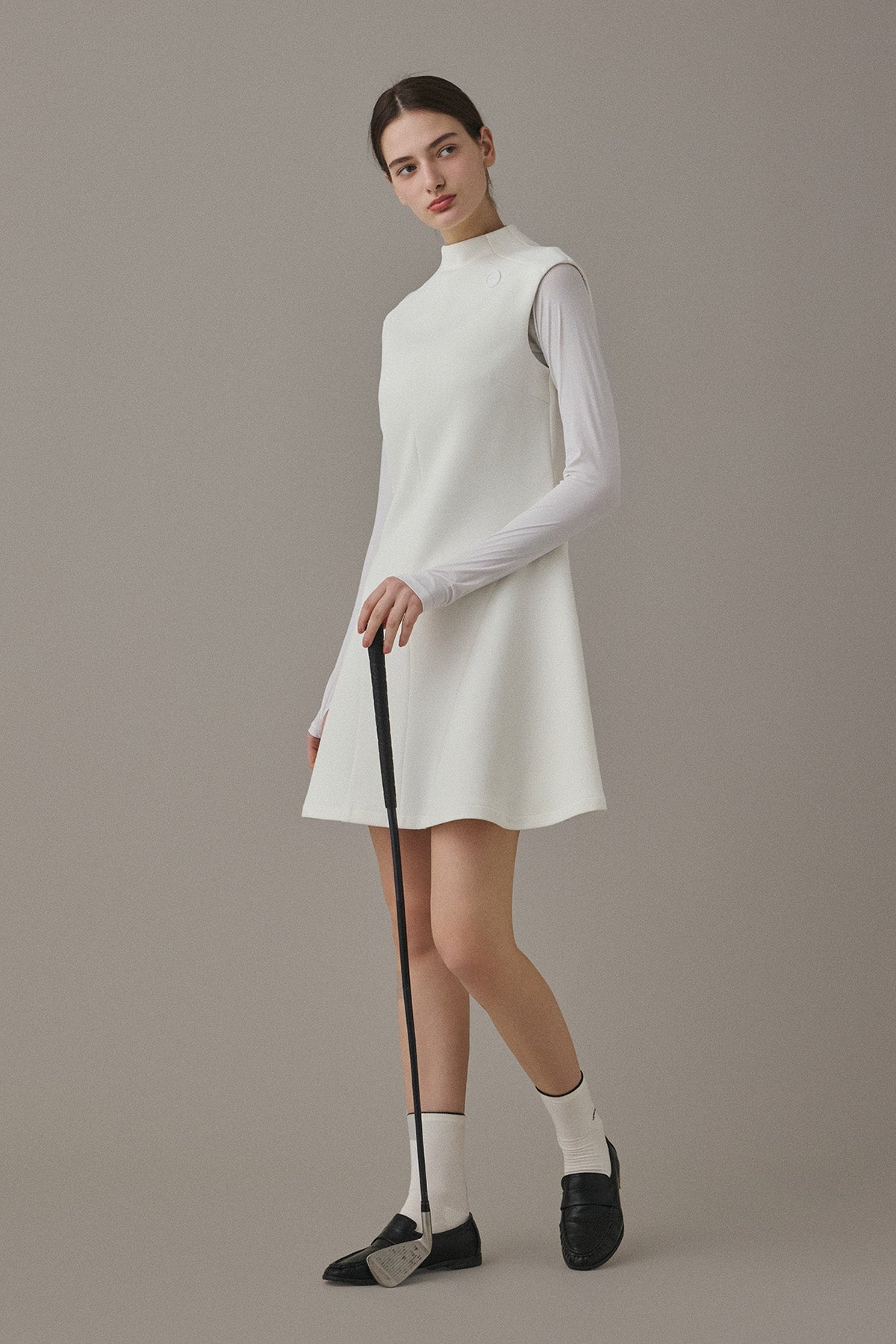UV-CUT SHEER INNER - White