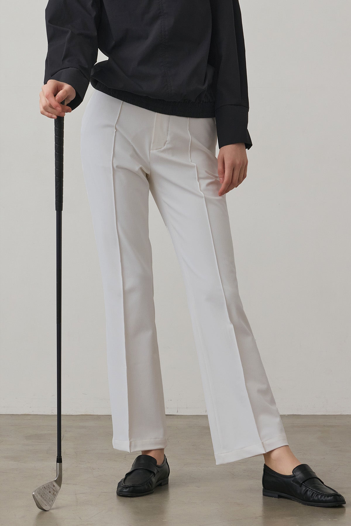 FIRST FLARE PANTS - Clay