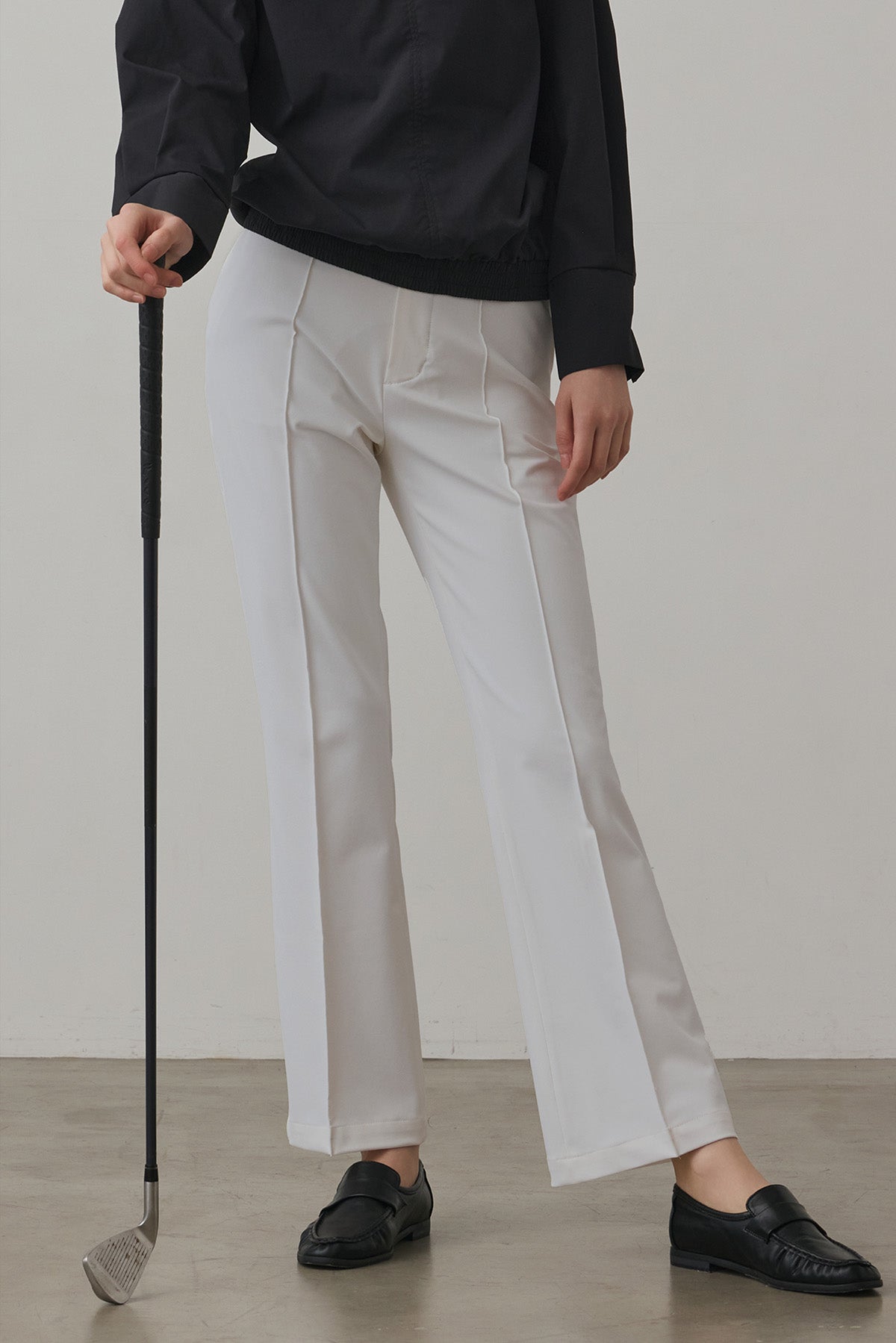 FIRST FLARE PANTS - Clay