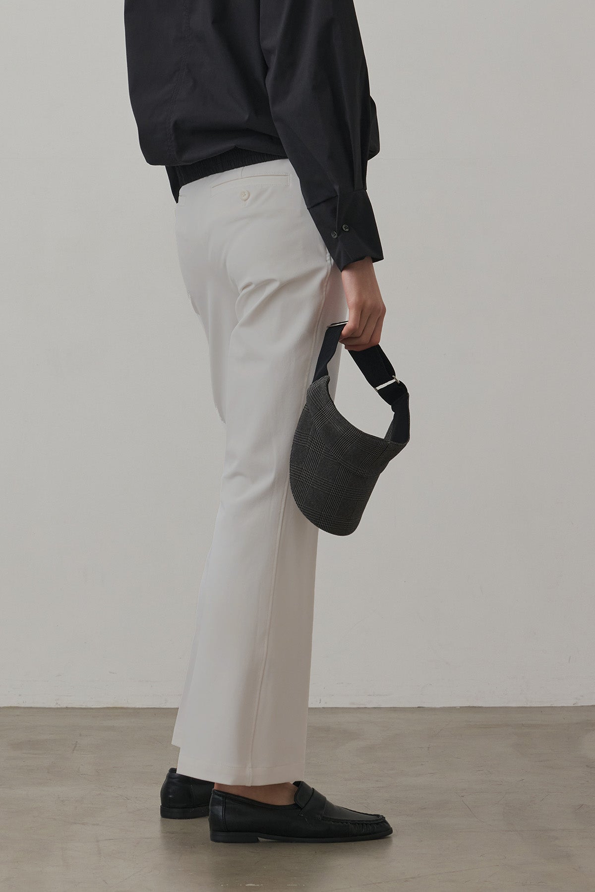 FIRST FLARE PANTS - Clay