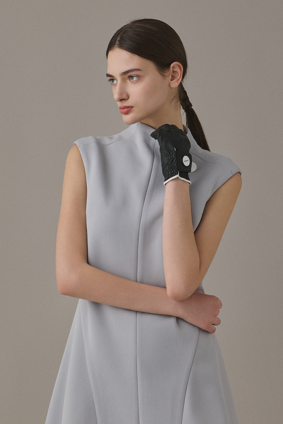 FLOATING MINI DRESS - Soft Blue