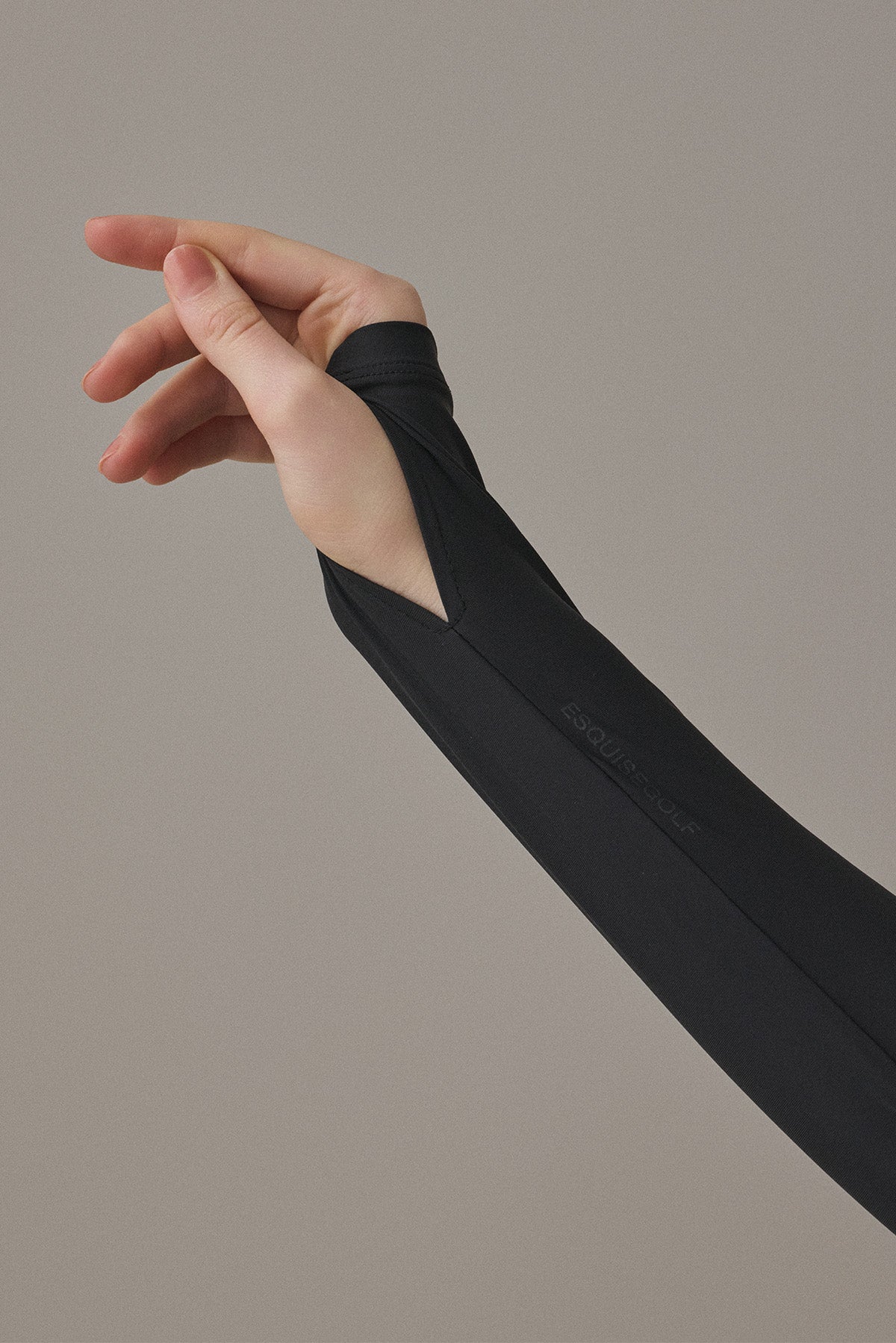 UV-CUT SHEER INNER - Black