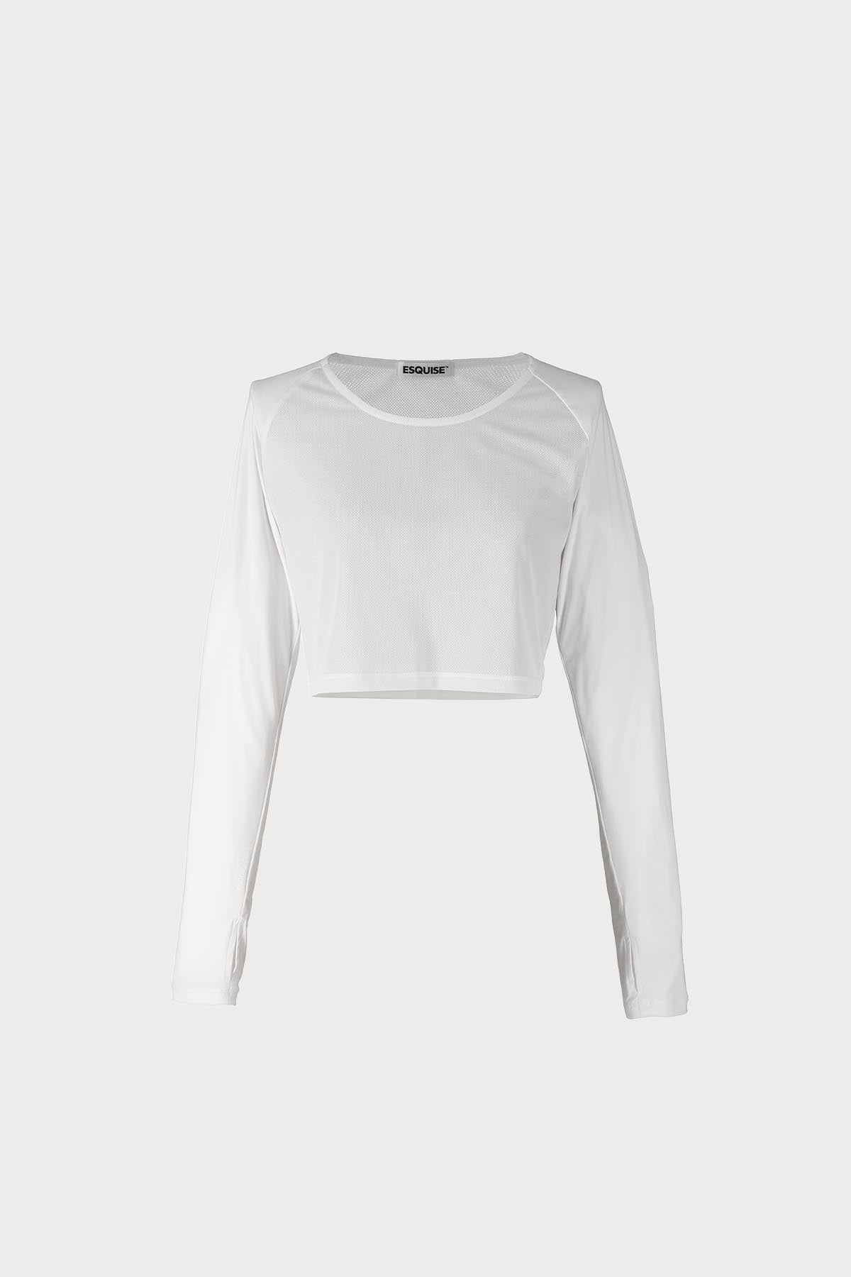 UV-CUT SHEER INNER - White