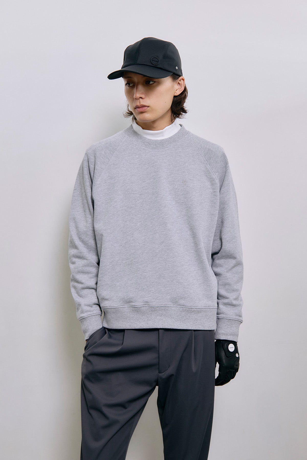 GOLF SWEATSHIRT for HOMME - Gray