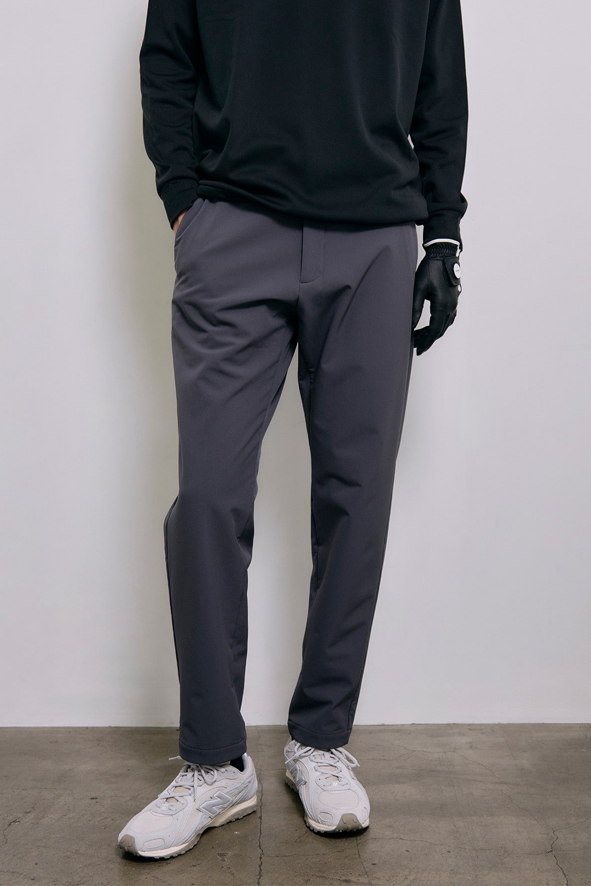 ESSENTIAL WARM GOLF PANTS - Darkgray