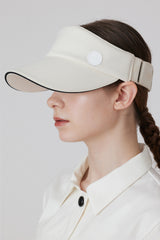 SLEEK CURVE VISOR - White