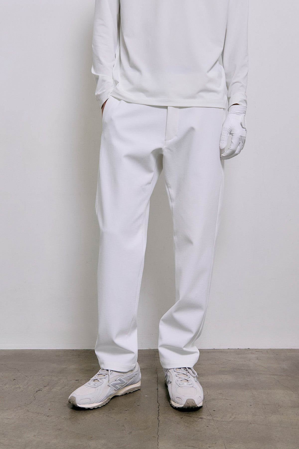 ESSENTIAL GOLF PANTS - White