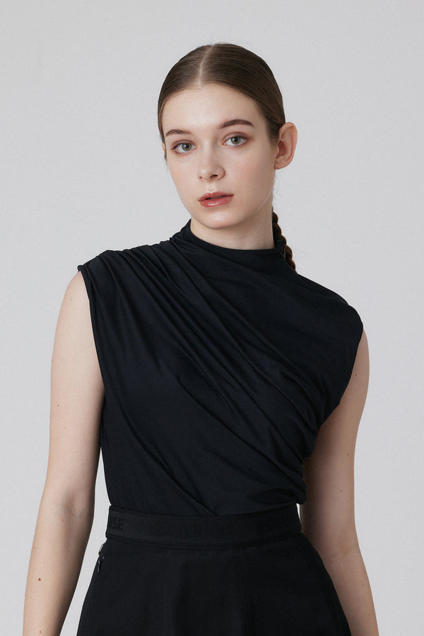 WAVE MOOD TOPS - Black