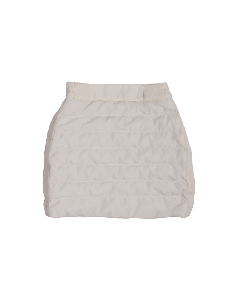 Eco-Down Warm Skirt - Cream