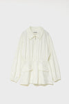 DRAWSTRING LIGHT JACKET - White