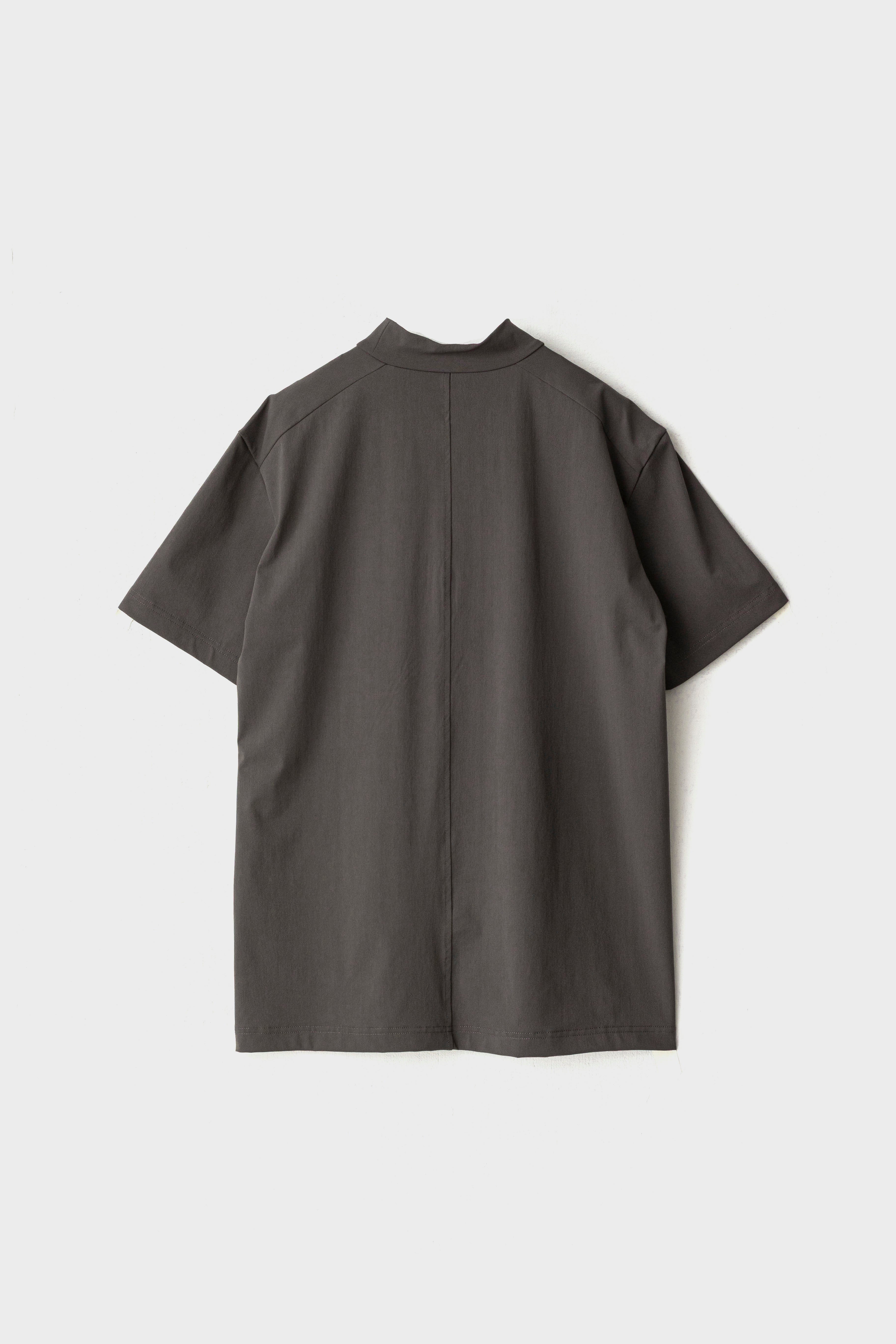 UTILITY POCKET MOCKNECK - Charcoal