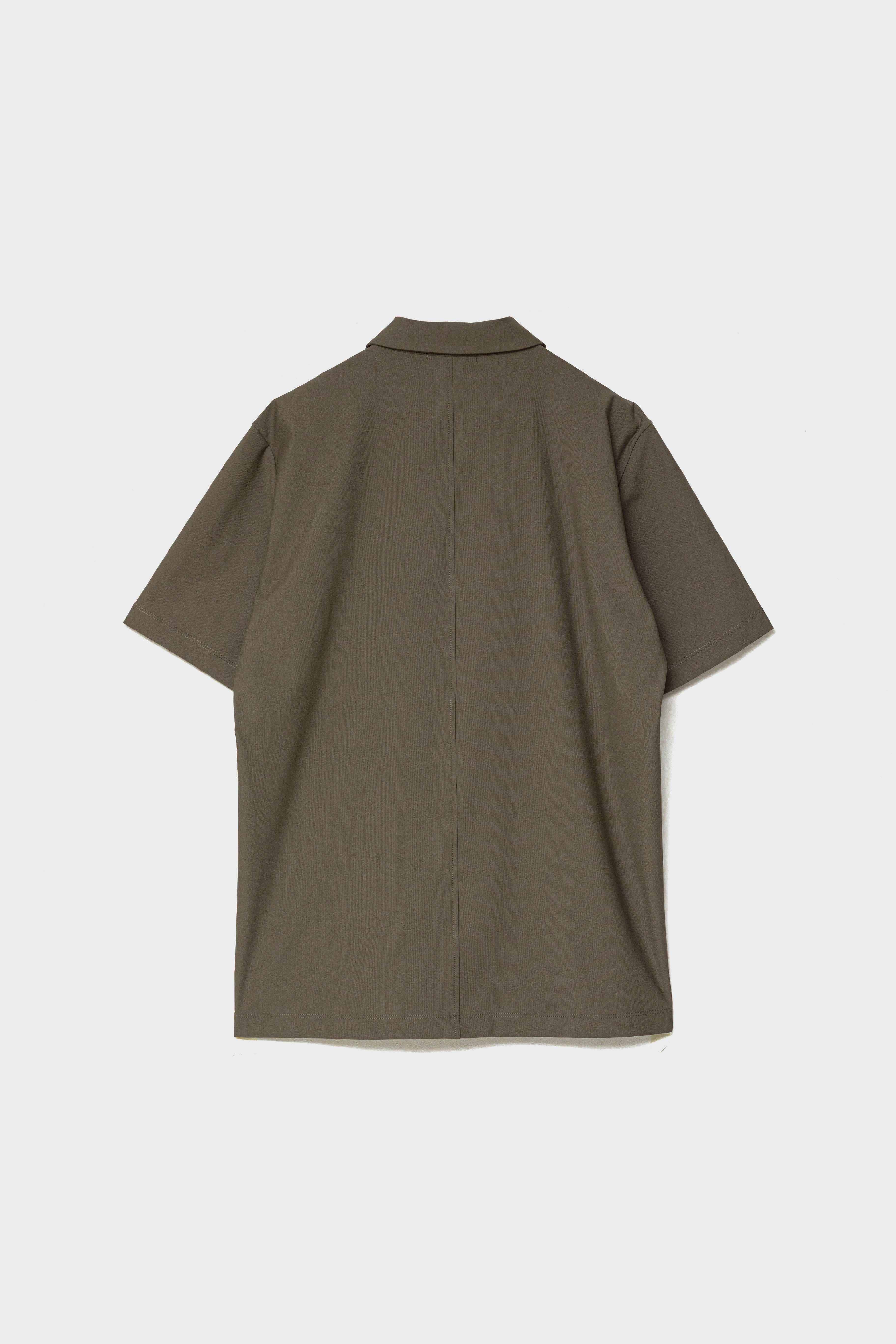 MODERN ZIP POLO FOR HOMME - Khaki