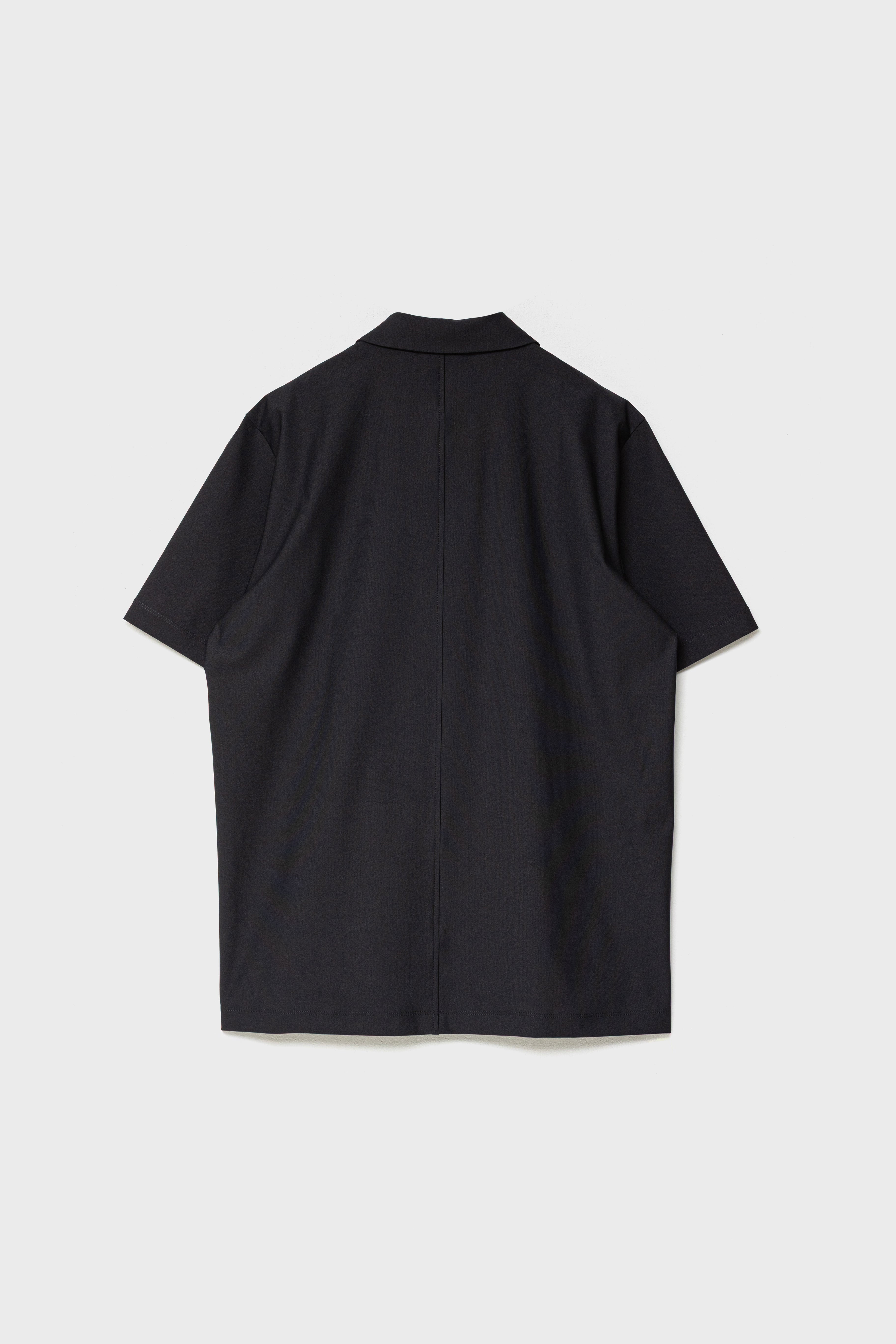 MODERN ZIP POLO FOR HOMME - Black