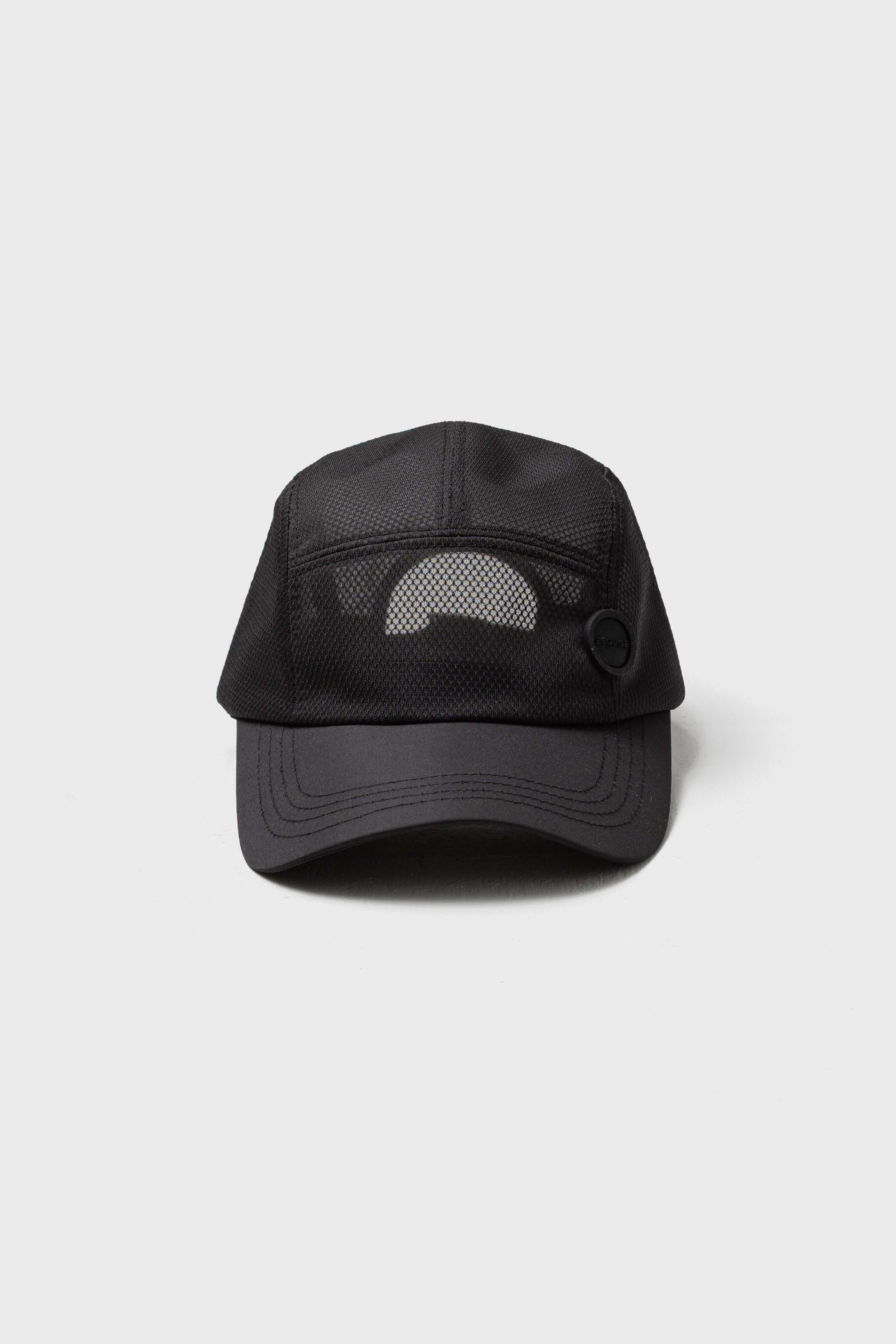 AIR MESH LIGHT CAP - Black