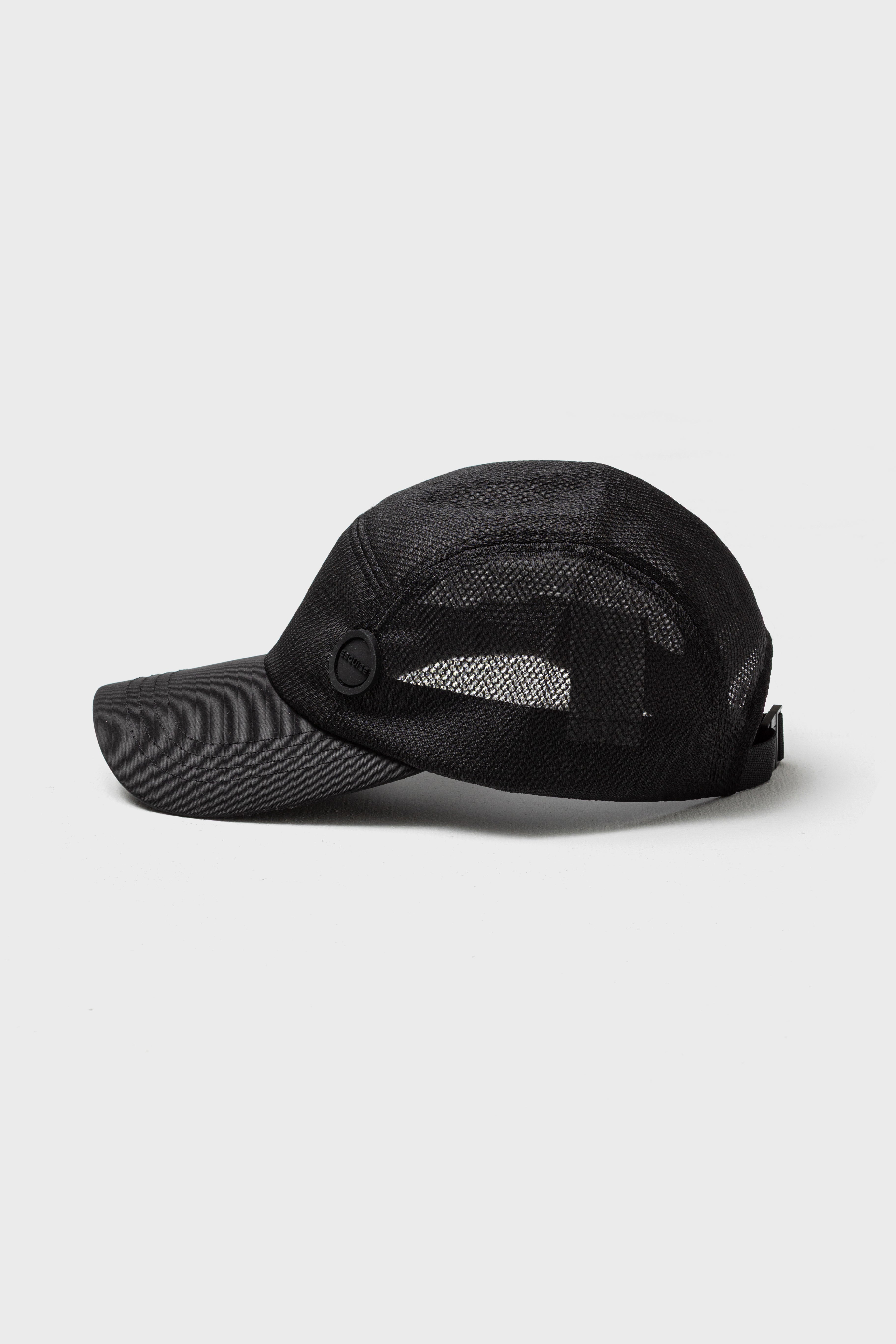AIR MESH LIGHT CAP - Black