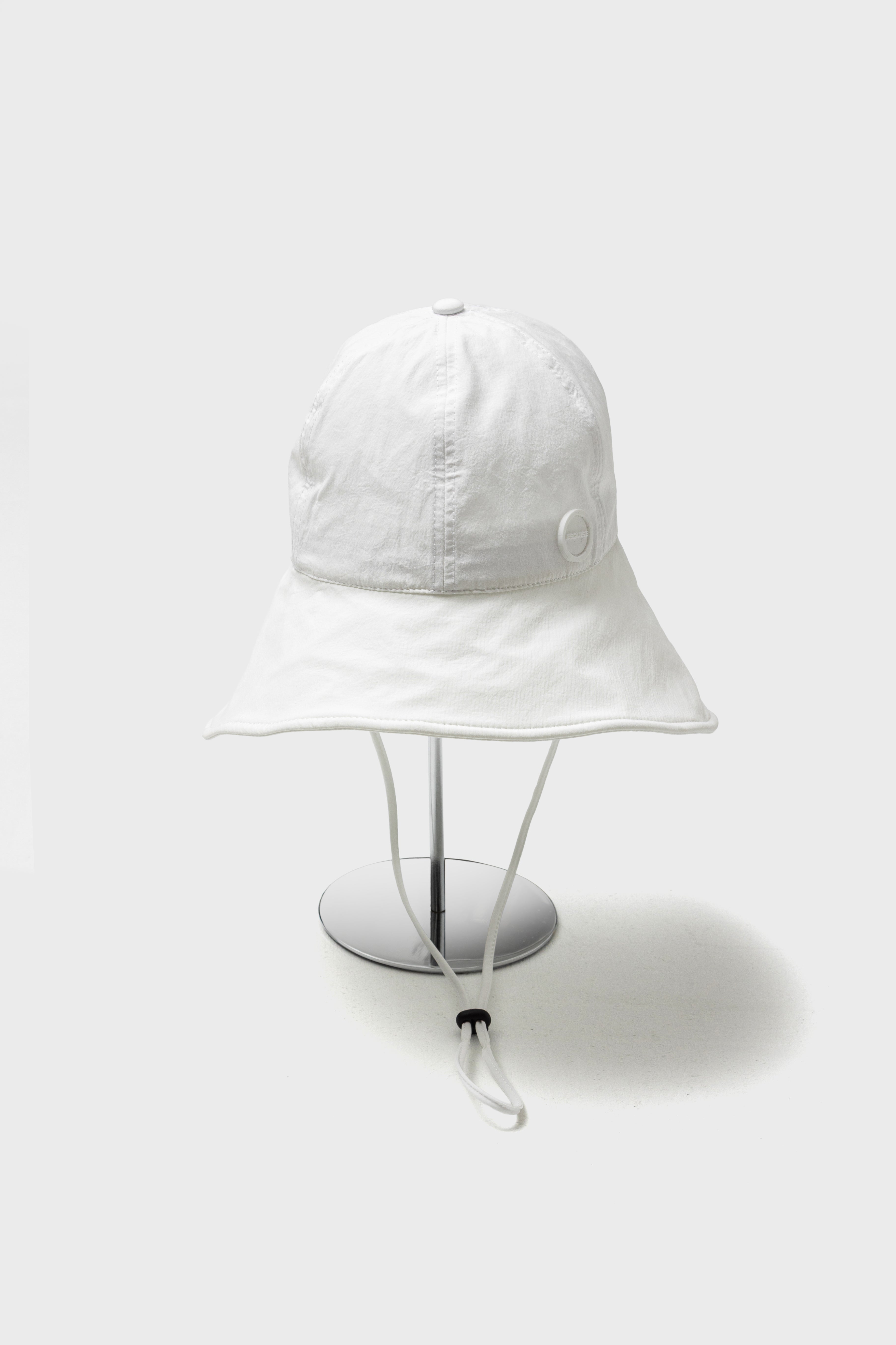 SOLEIL WIDE HAT - White