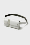 DUO FORMS WAIST BAG - White