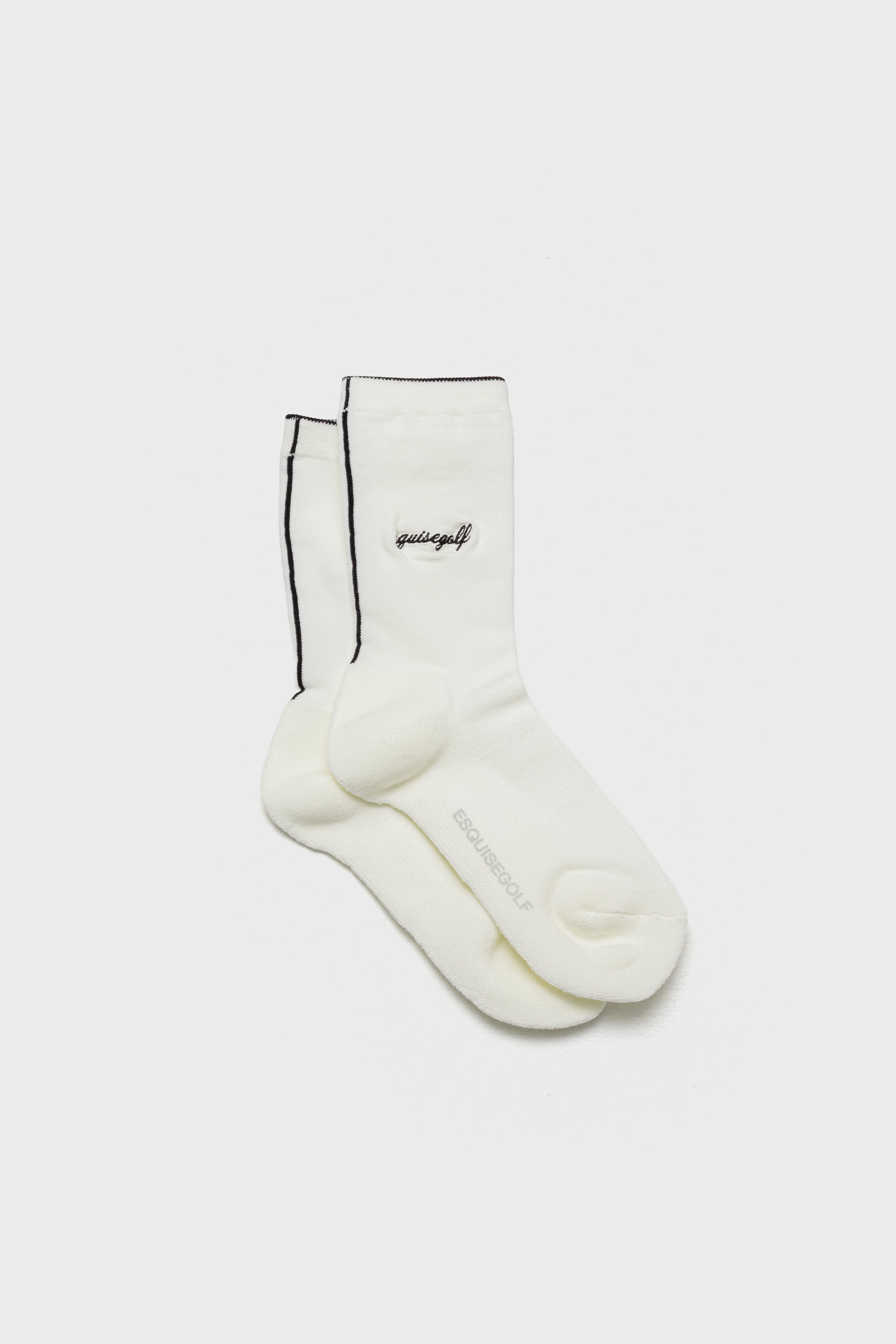 ROW MIDDLE SOCKS - White