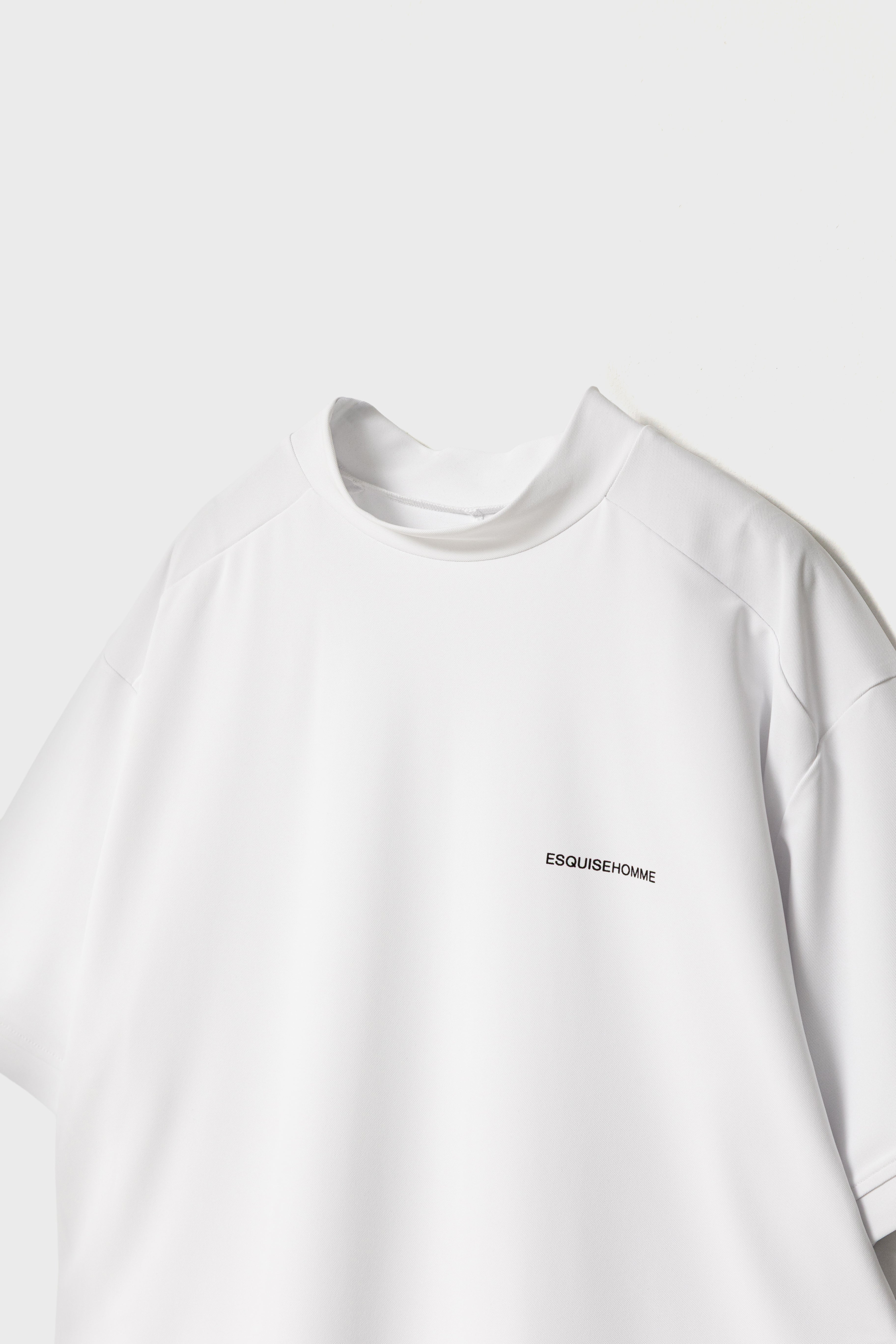 CLASSIC MOCKNECK TOP - White