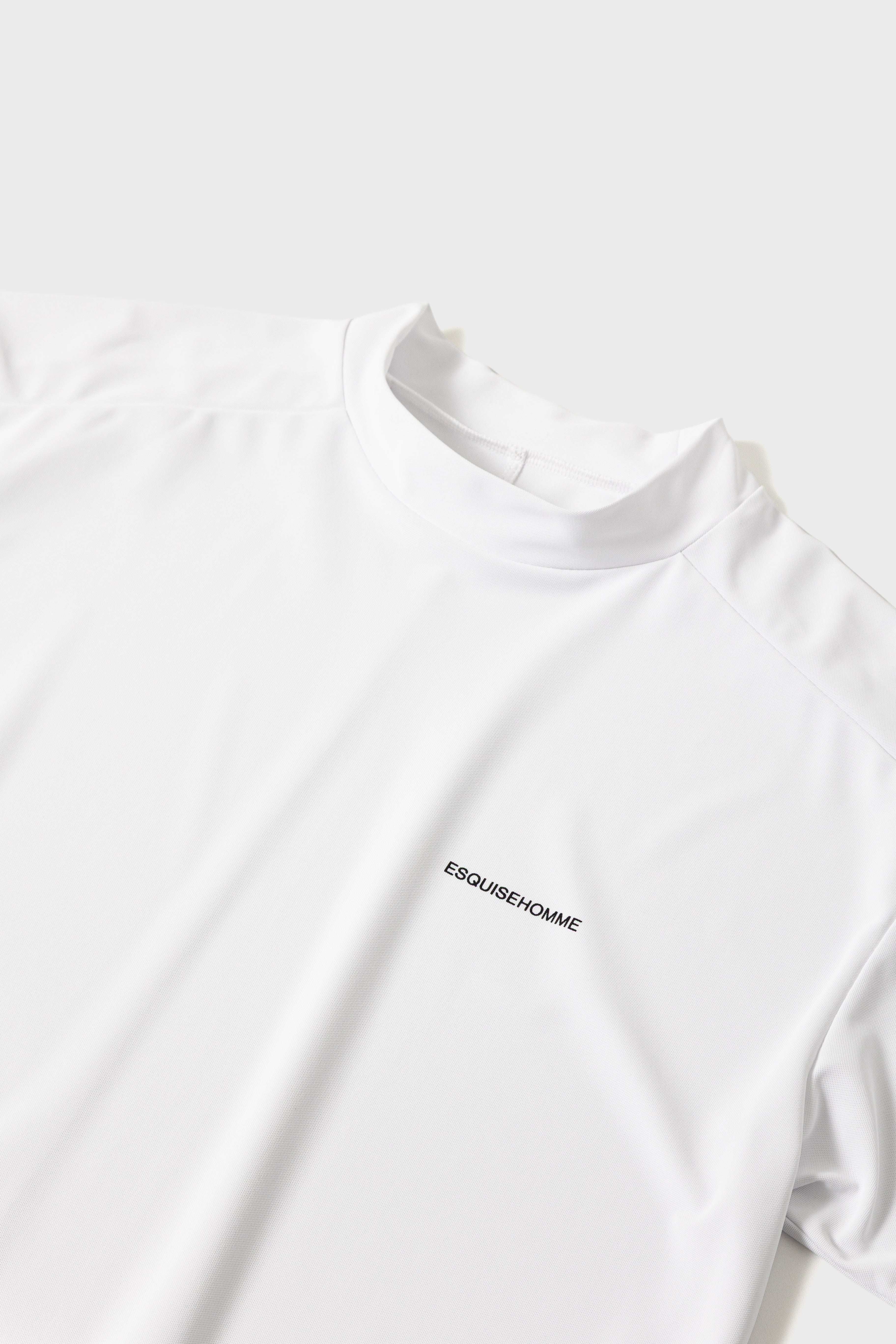 CLASSIC MOCKNECK TOP - White