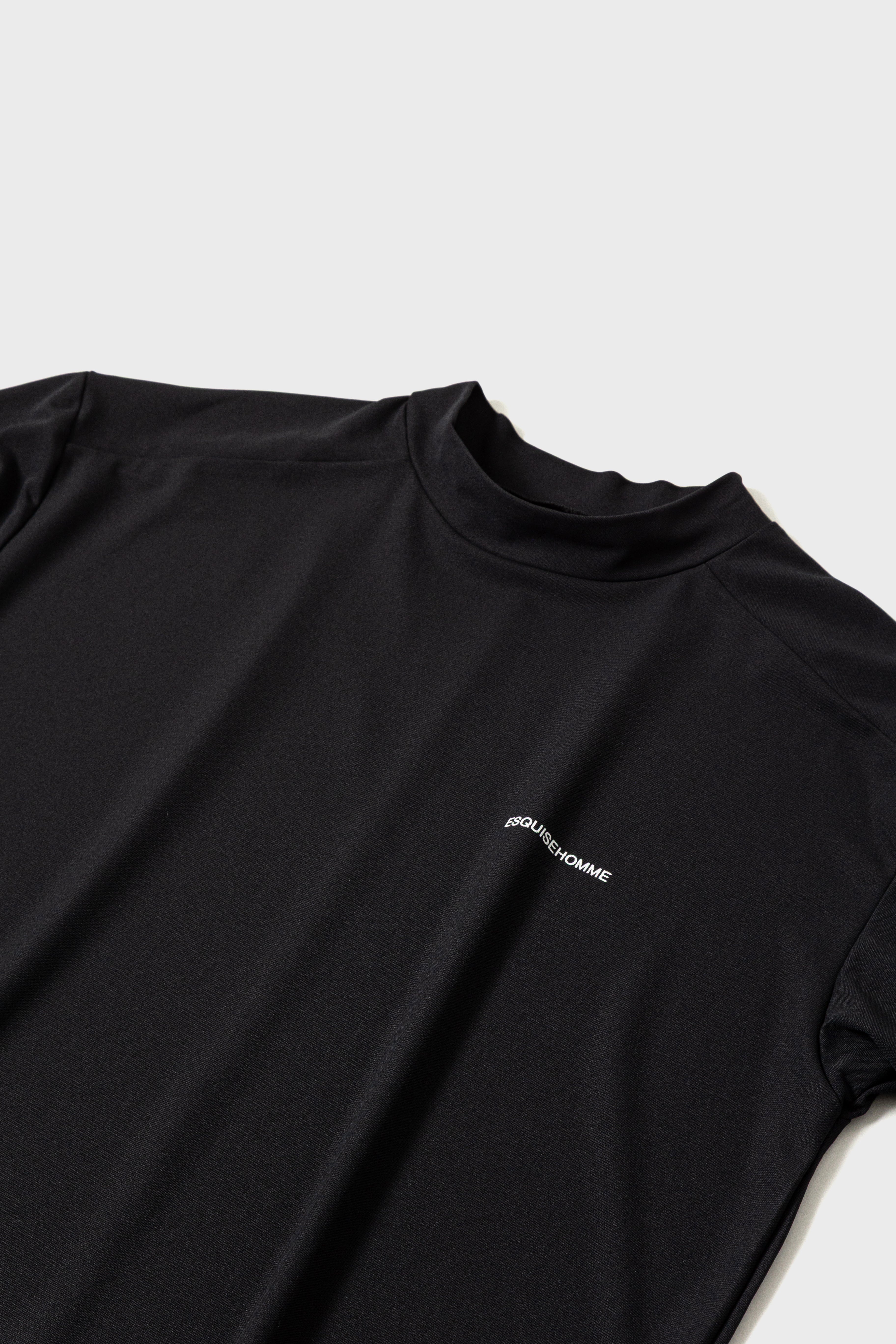 CLASSIC MOCKNECK TOP - Black