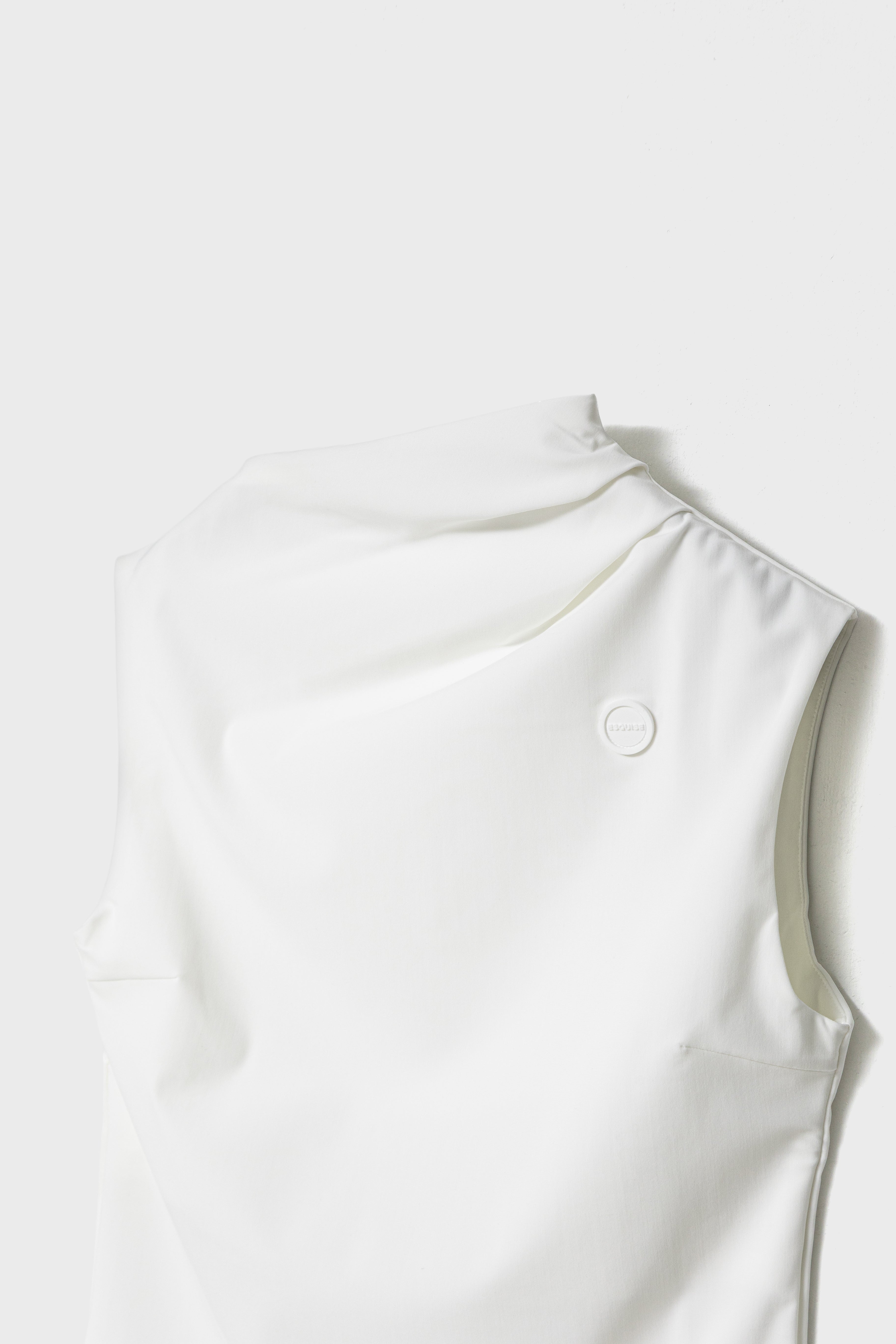 SOFT WAVE TOP - White