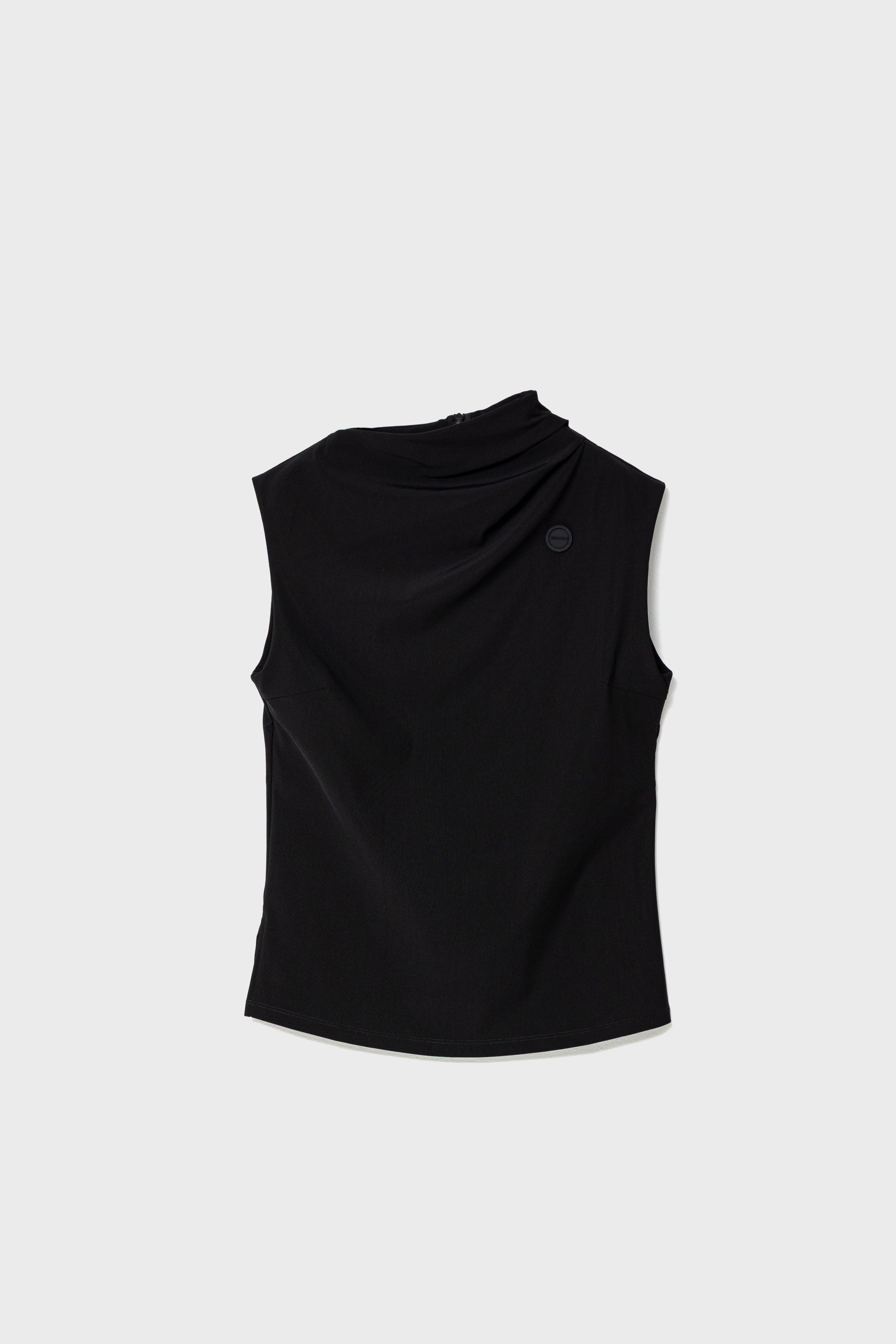 SOFT WAVE TOP - Black