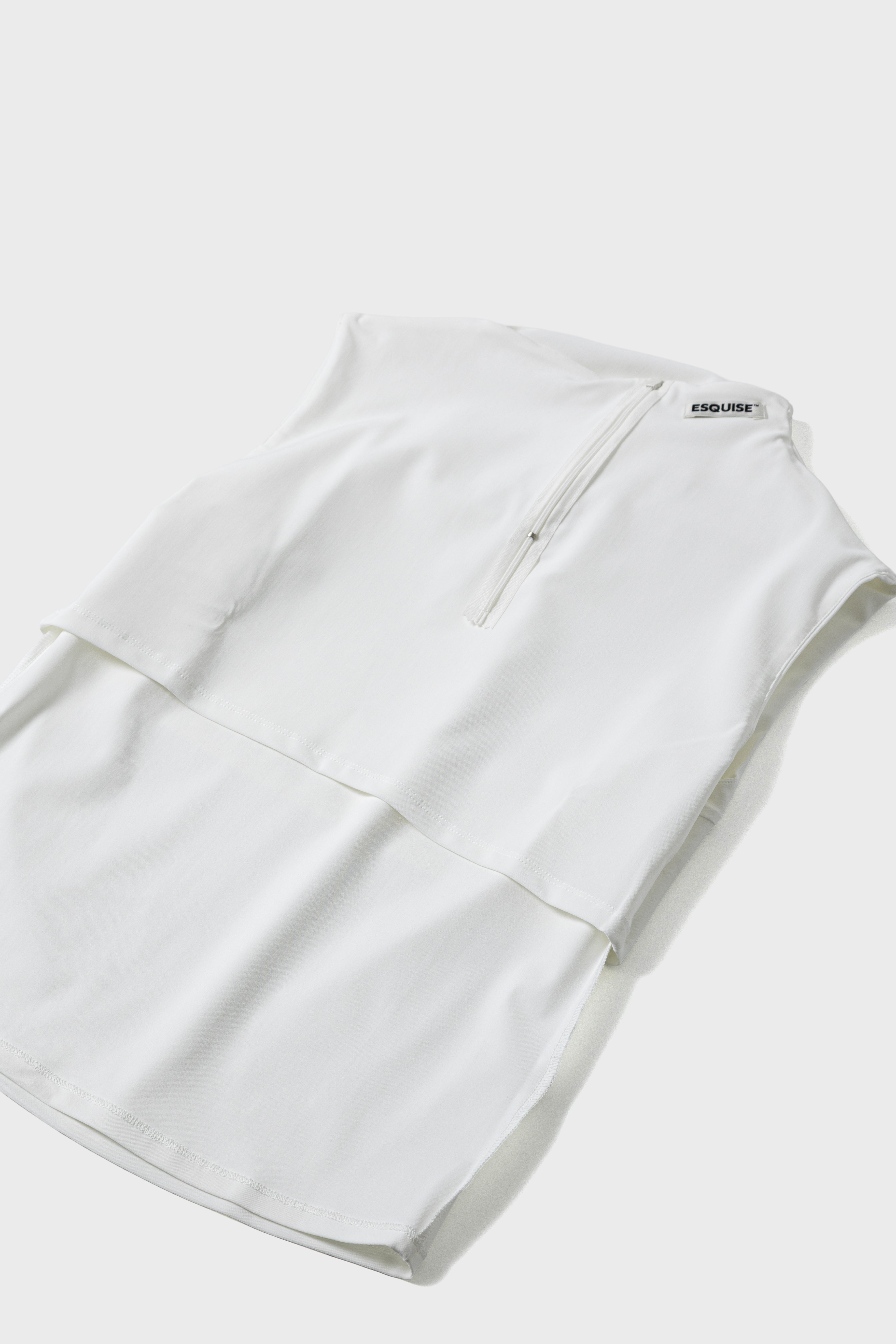SOFT WAVE TOP - White