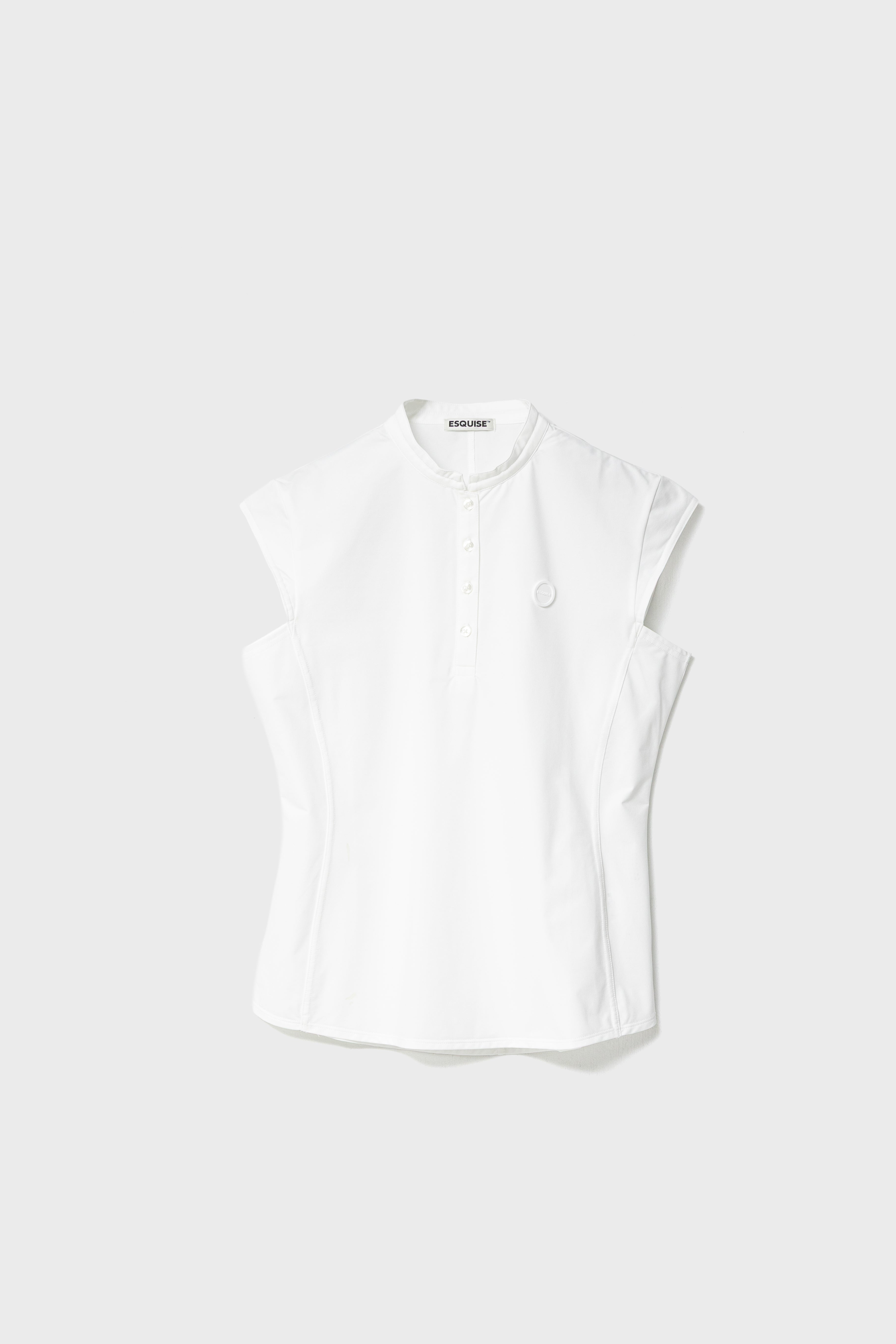 AIRY SLEEVELESS TOP - White
