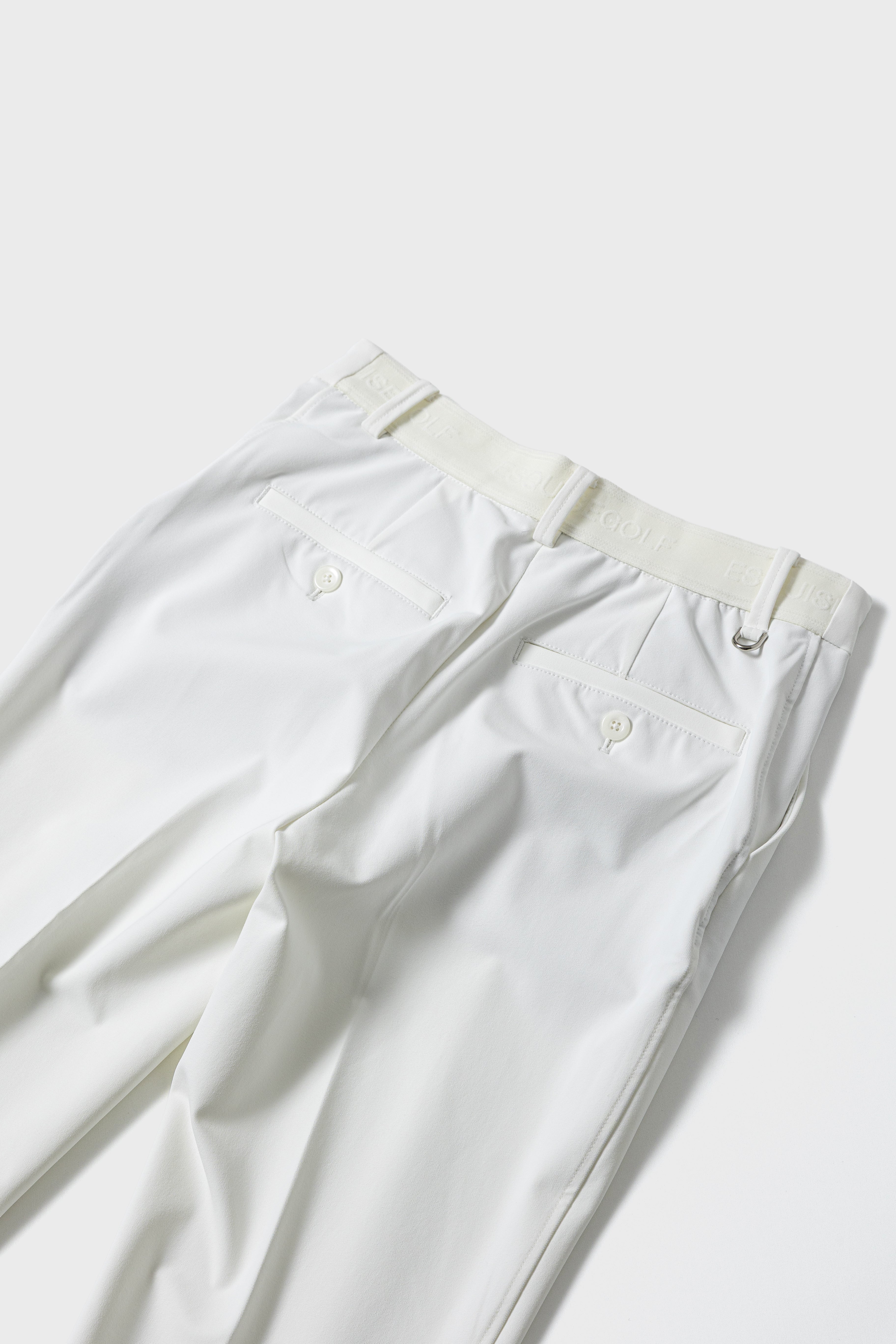 FIRST FLARE PANTS - White