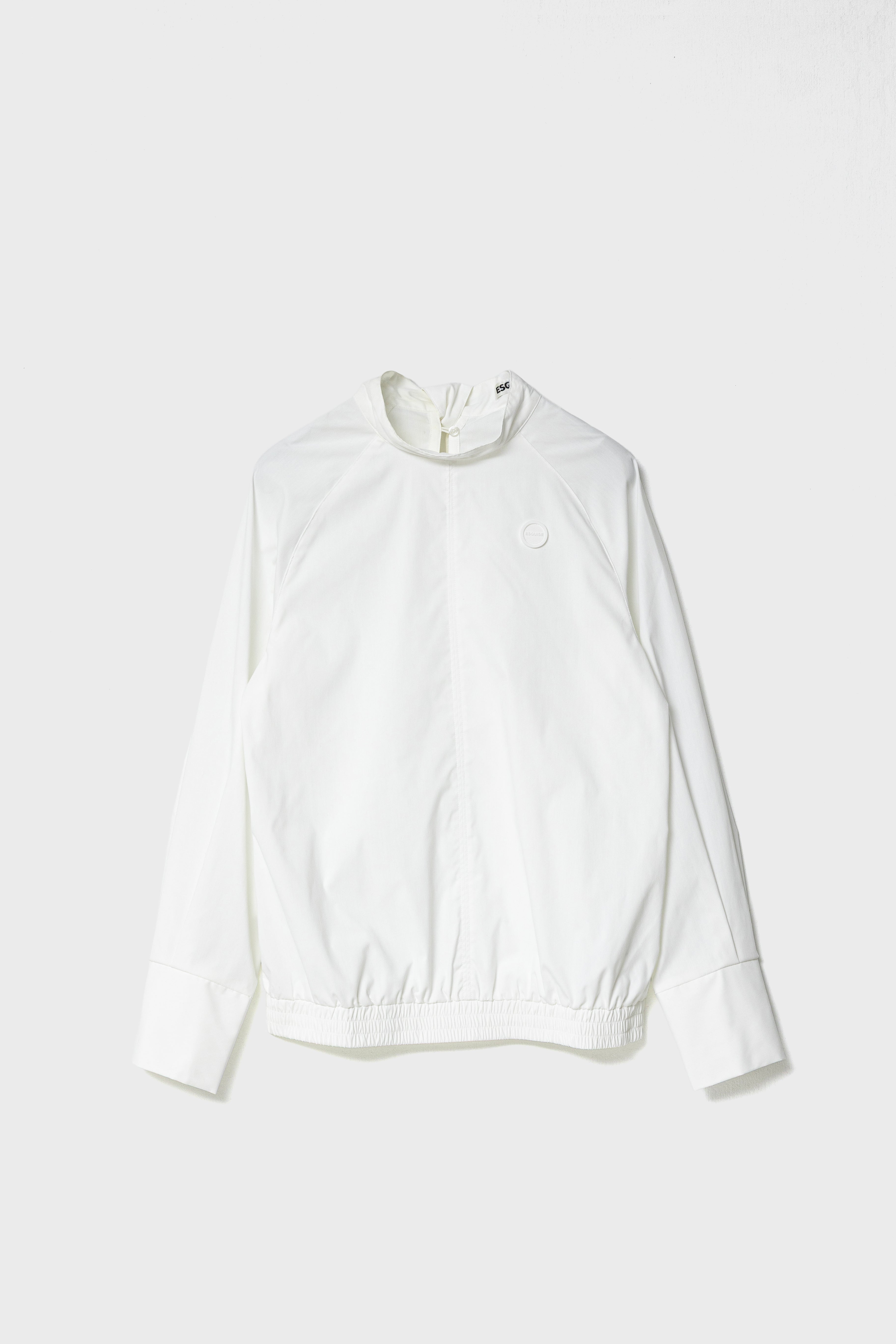 TIE DESIGN SHIRT TOP - White