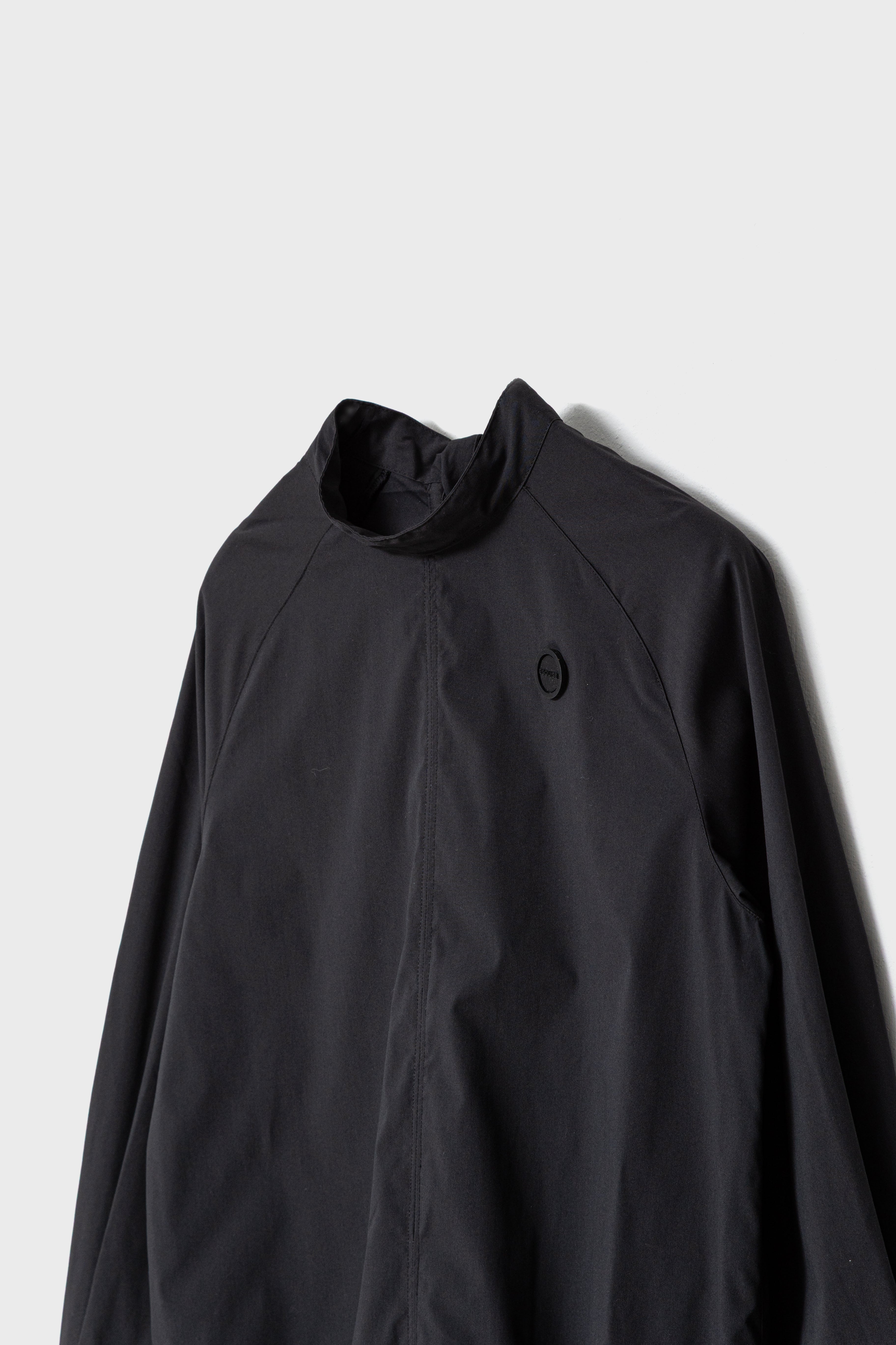 TIE DESIGN SHIRT TOP - Black