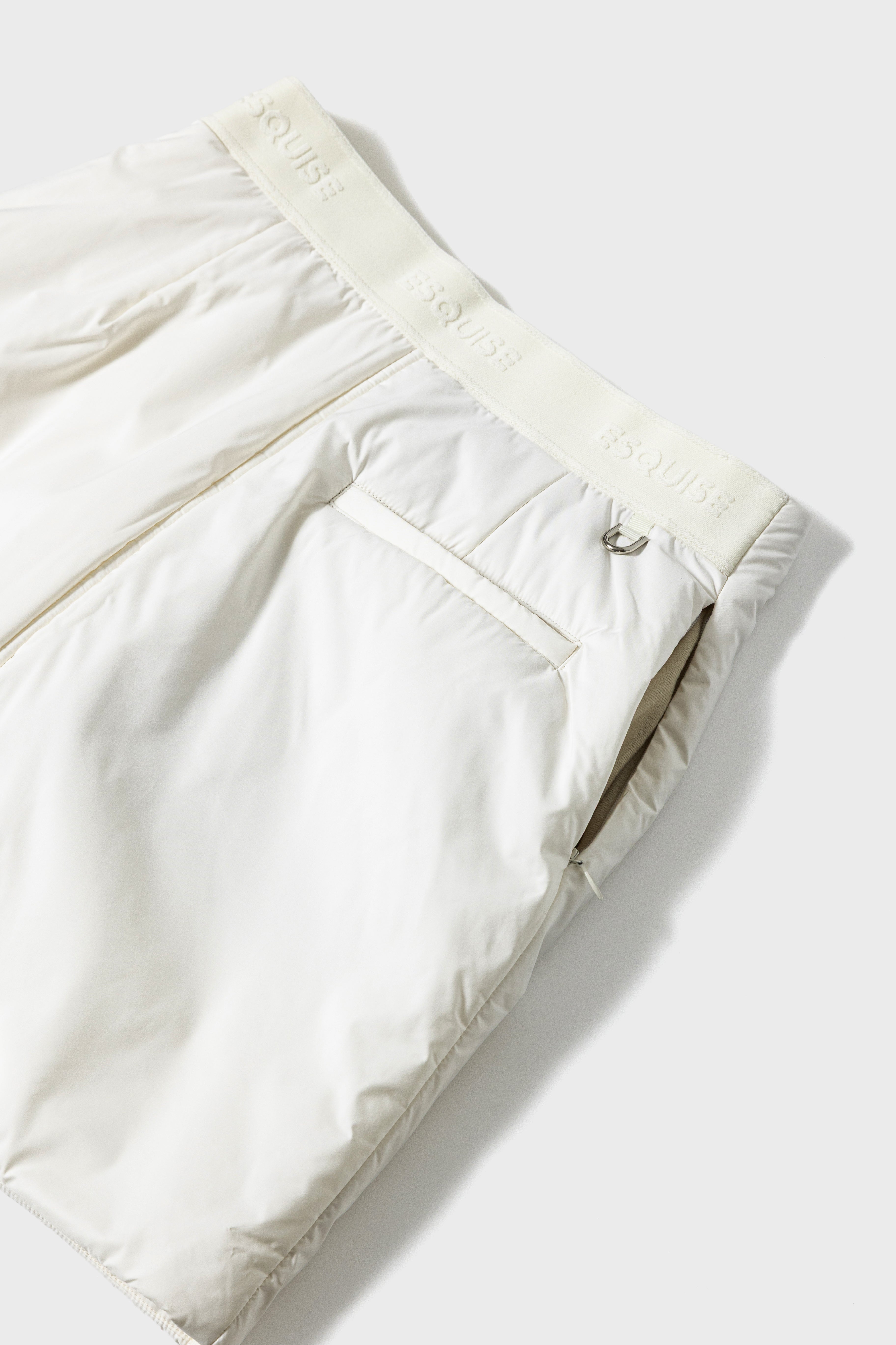 SOFT FEEL WARM SKIRT - White