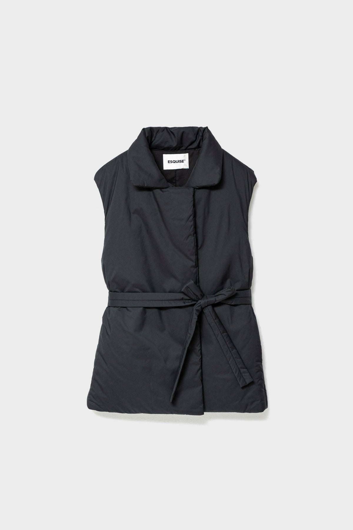 SOFT FEEL WARM VEST - Black