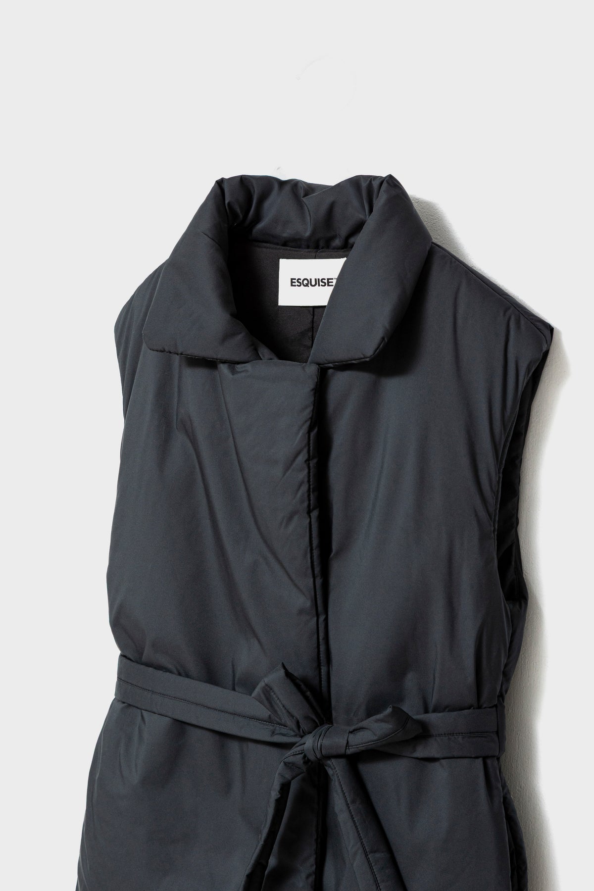 SOFT FEEL WARM VEST - Black