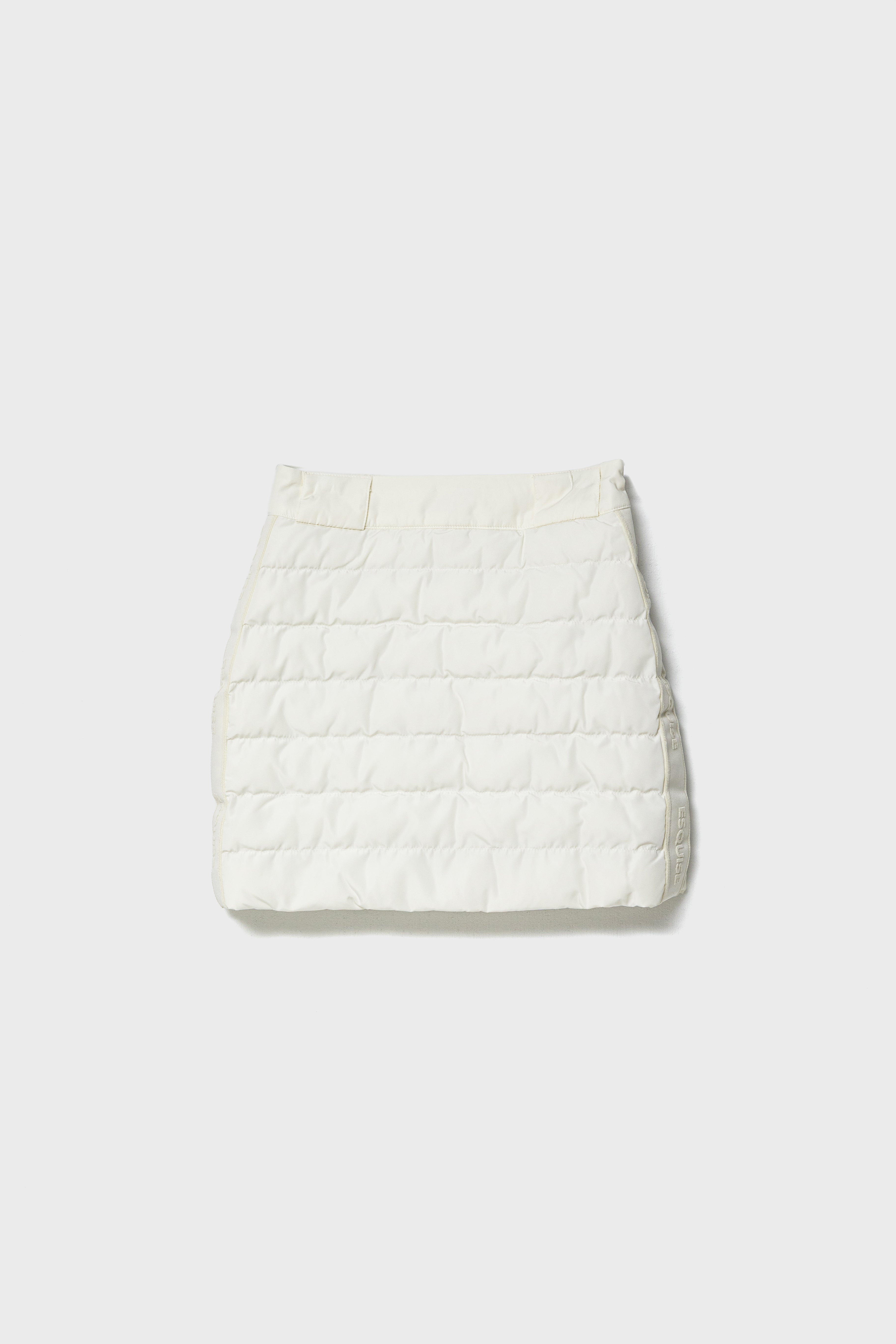 Eco-Down Warm Skirt - Cream