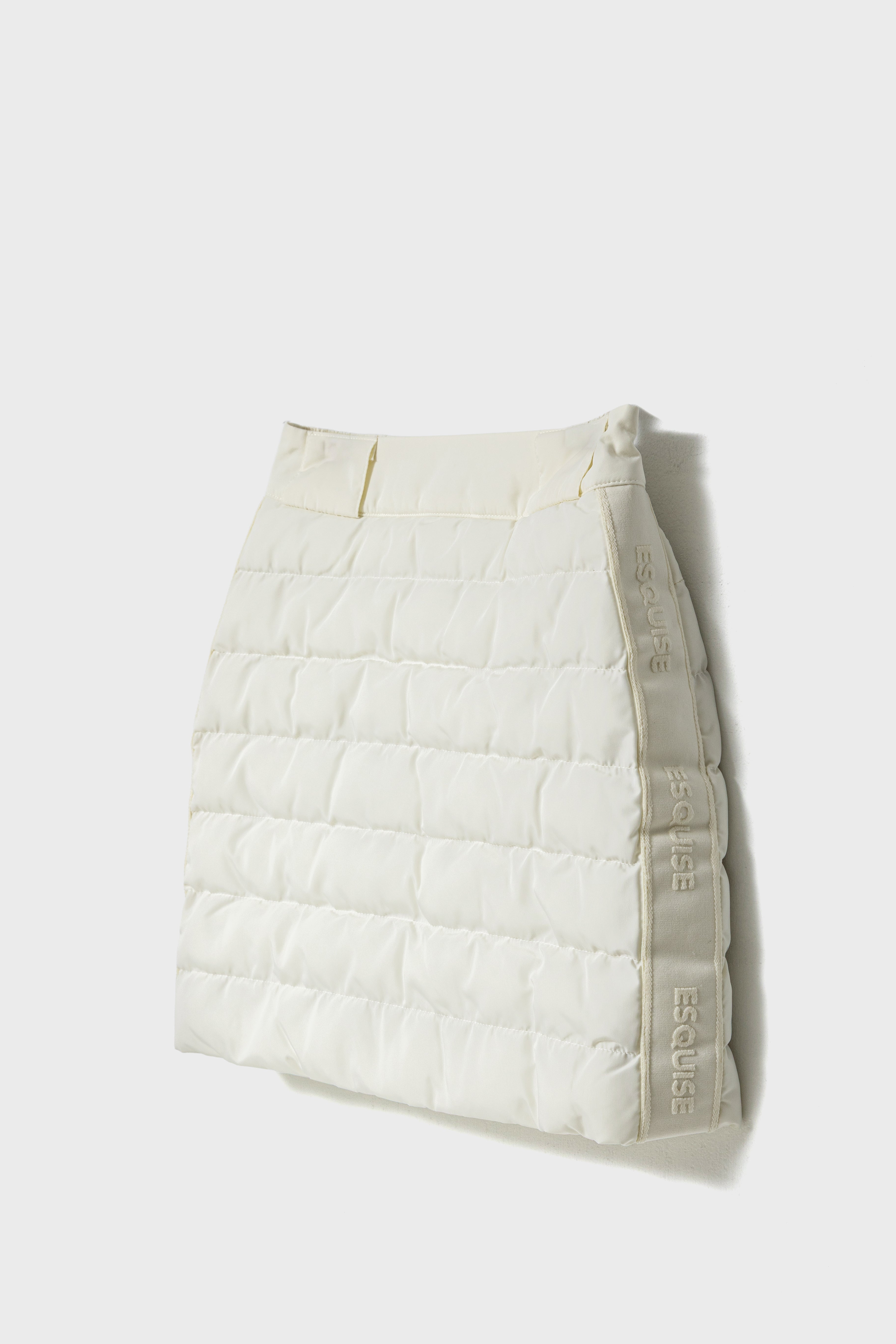 Eco-Down Warm Skirt - Cream