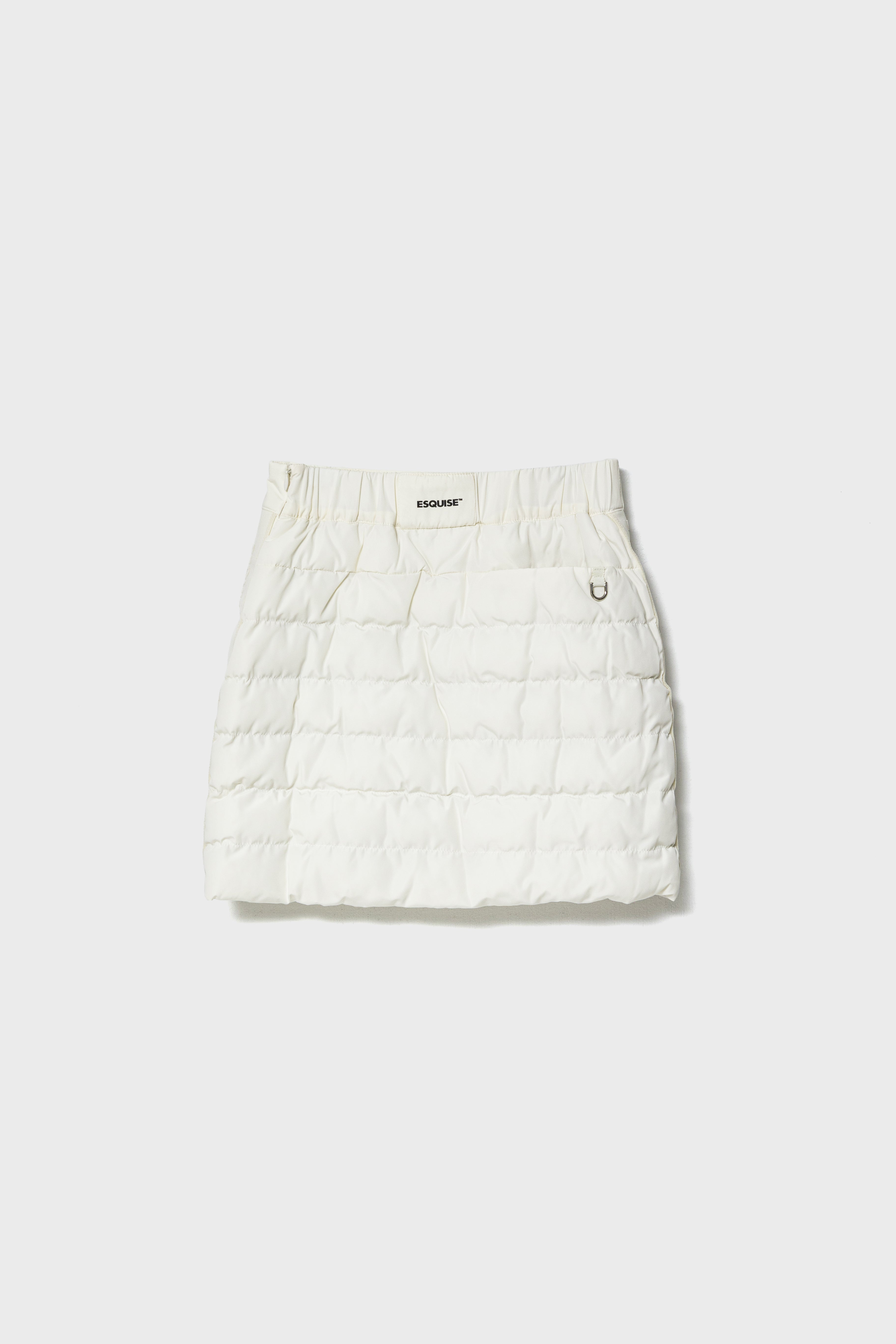 Eco-Down Warm Skirt - Cream