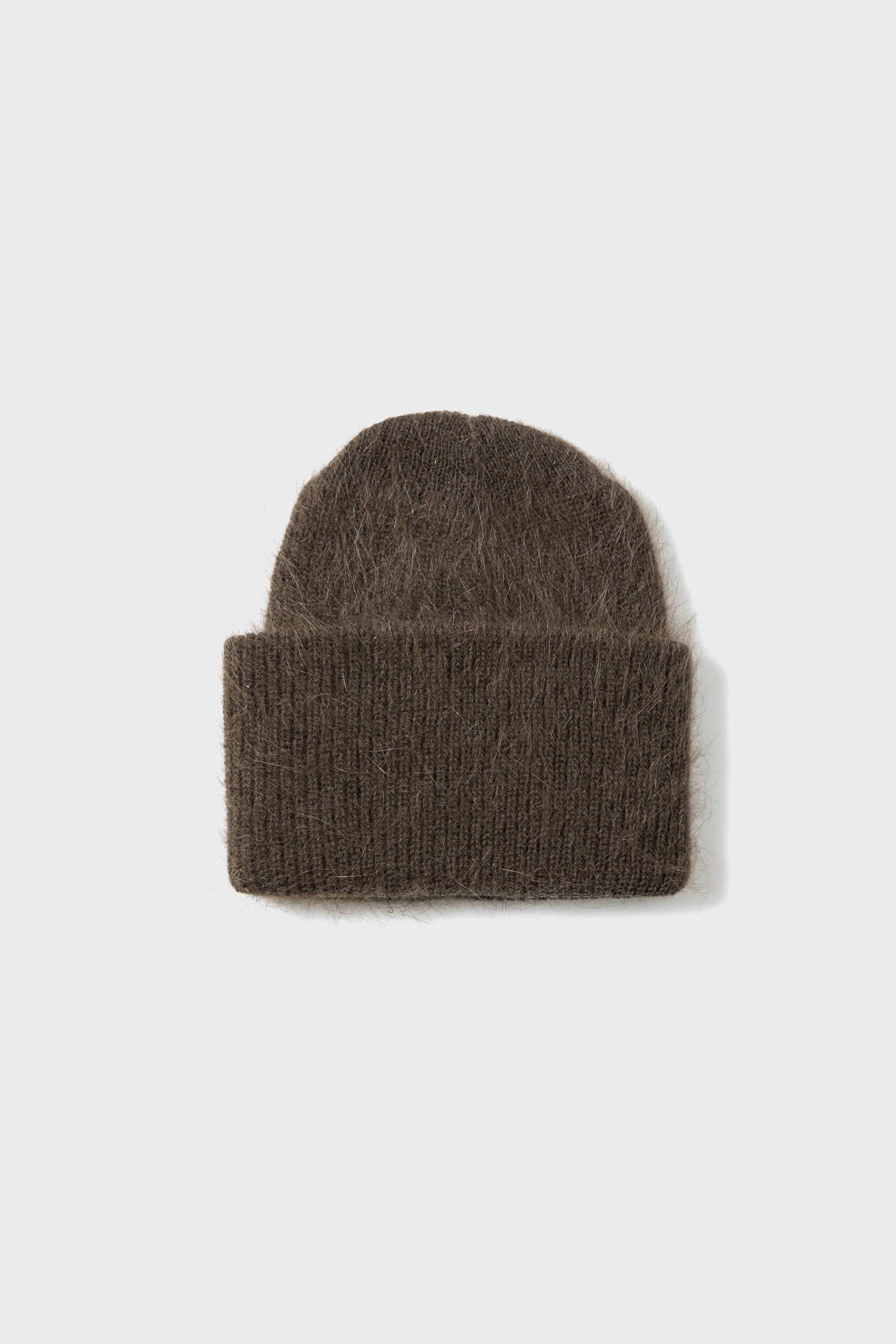 ANGORA SOFT BEANIE  - Espresso