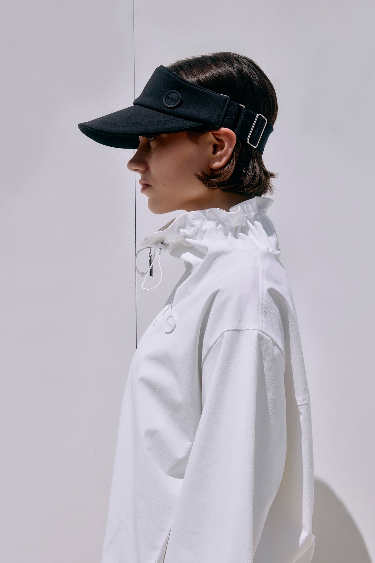 SMOOTH CURVE VISOR - Black