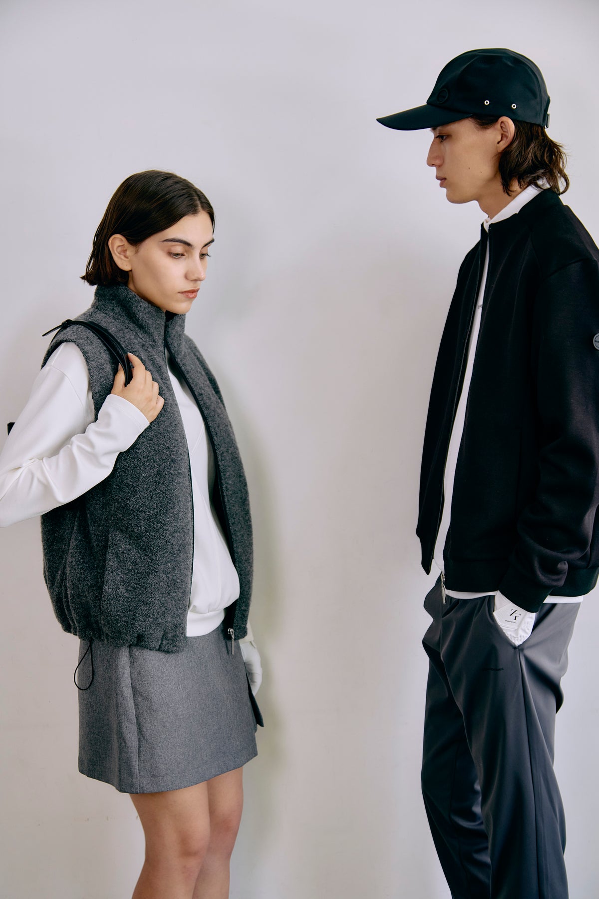 WOOLLY WARM VEST - Charcoal