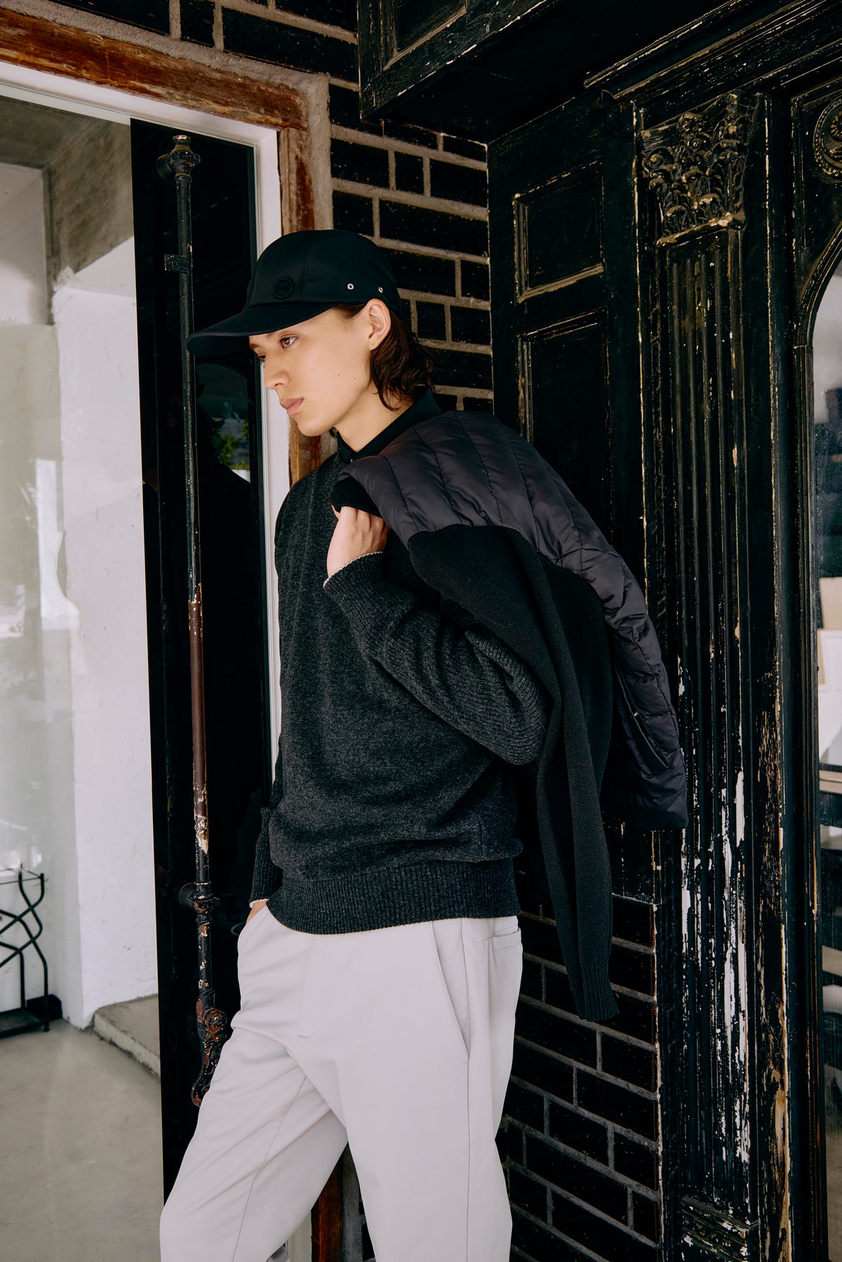 ESSENTIAL WARM GOLF PANTS - LightBeige